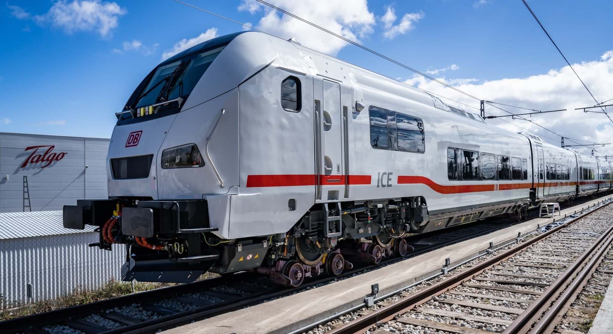 Tren ICE fabricado por Talgo para la alemana DB. / Foto: TAlgo