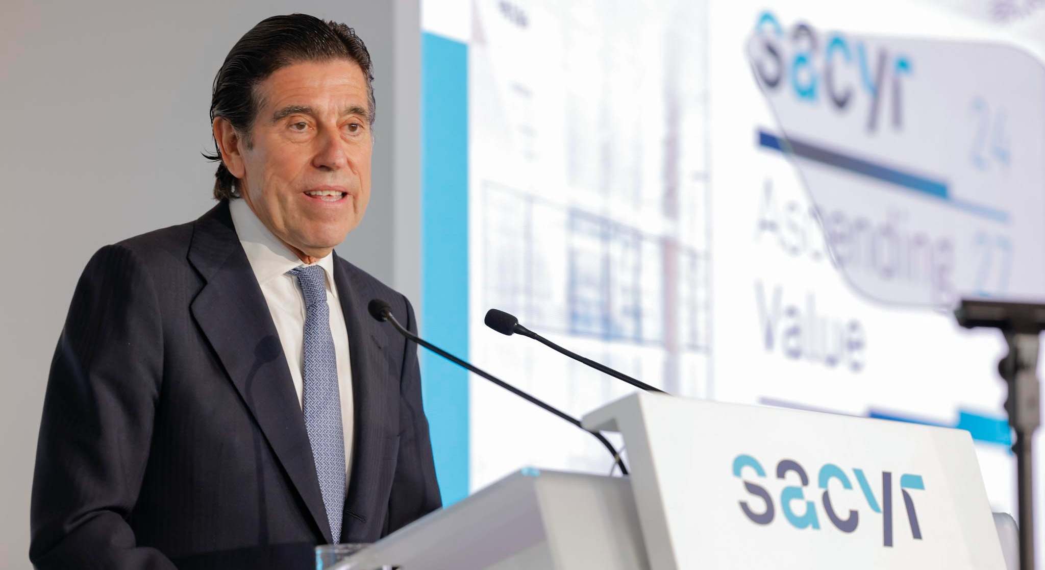 El presidente y CEO de Sacyr, Manuel Manrique.