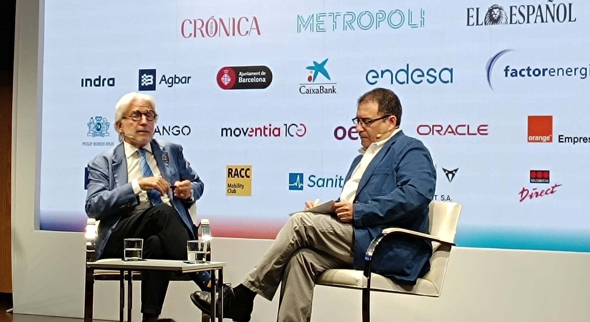 El presidente de Foment del Treball, Josep Sánchez Llibre. EE