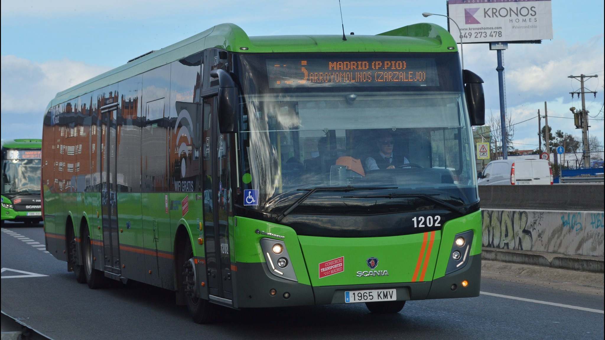 Autobús de Empresa Martín. Foto: Sergio de Frutos / BusesMadrid