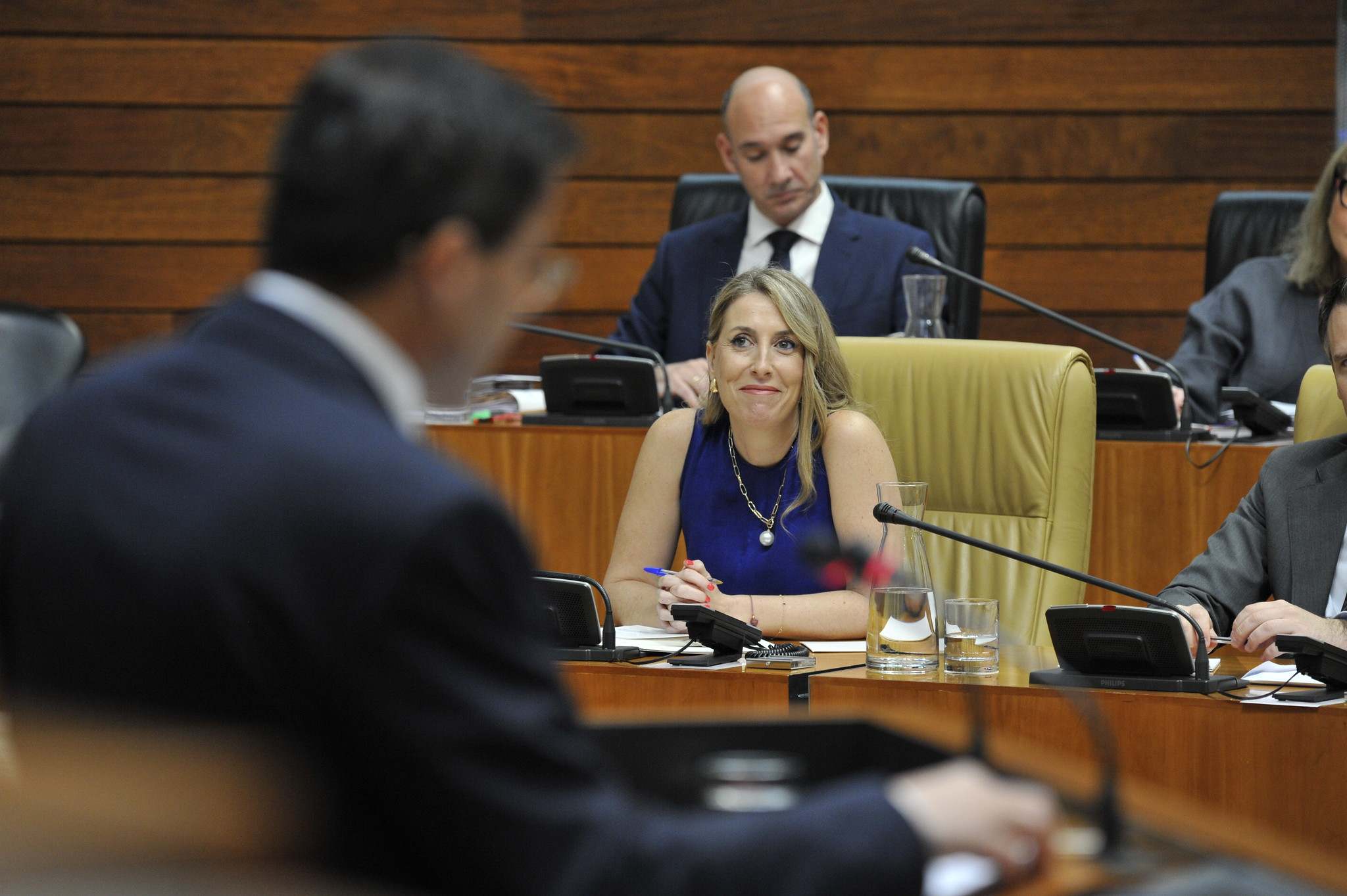 María Guardiola y Miguel Ángel Gallardo