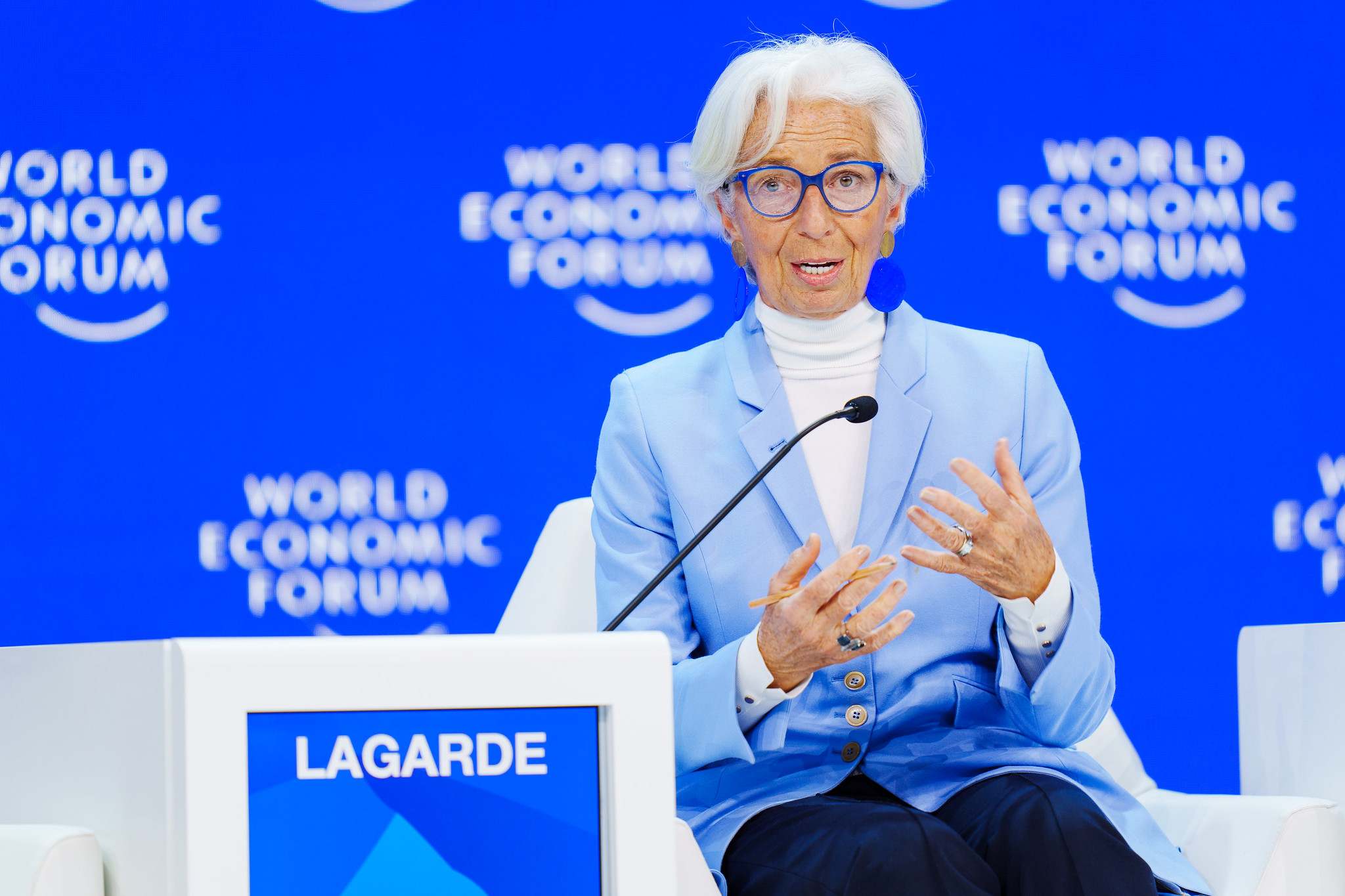 La presidenta del Banco Central Europeo, Christine Lagarde
