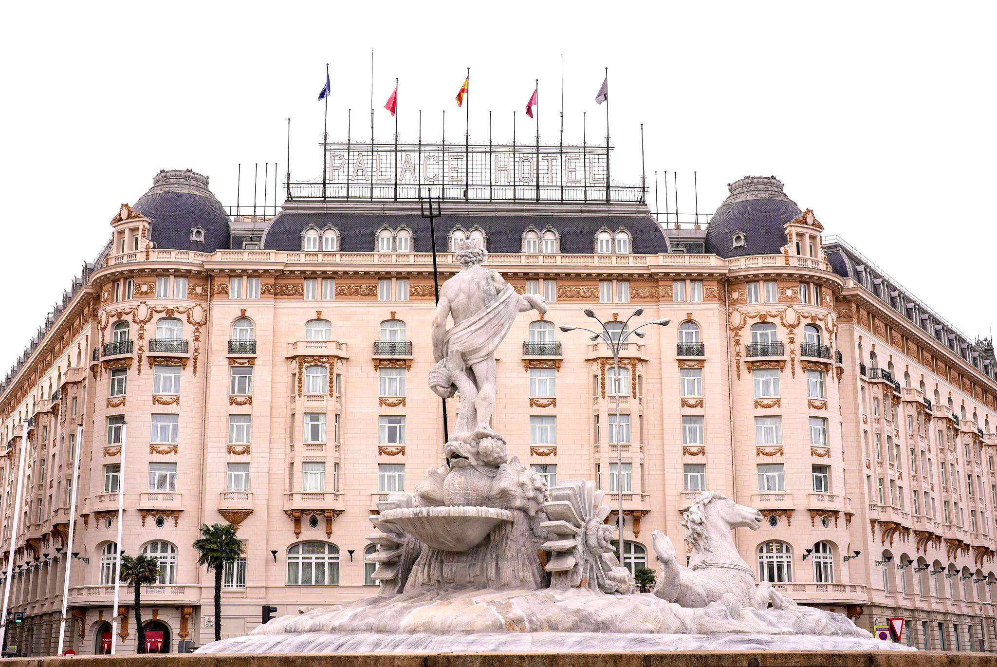 Fachada del Hotel Palace