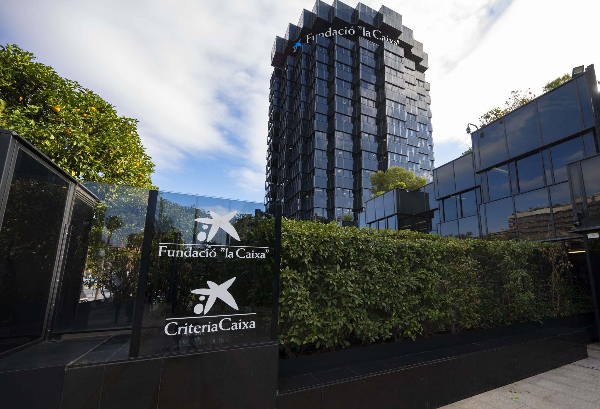 El edificio corporativo de Criteria en Barcelona. EE