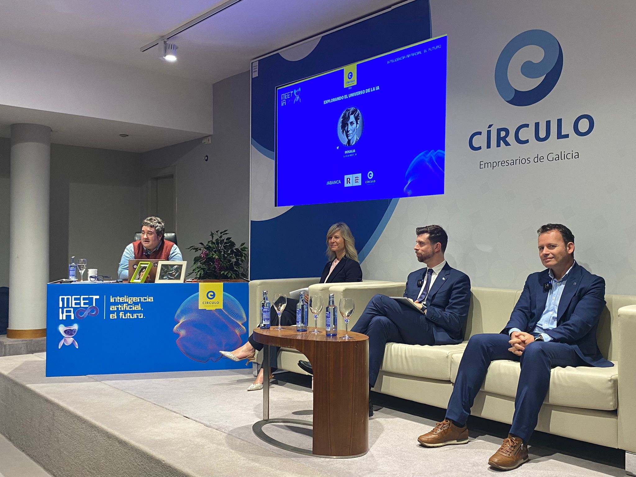Jornada sobre IA organizada por el Círculo de Empresarios de Vigo.