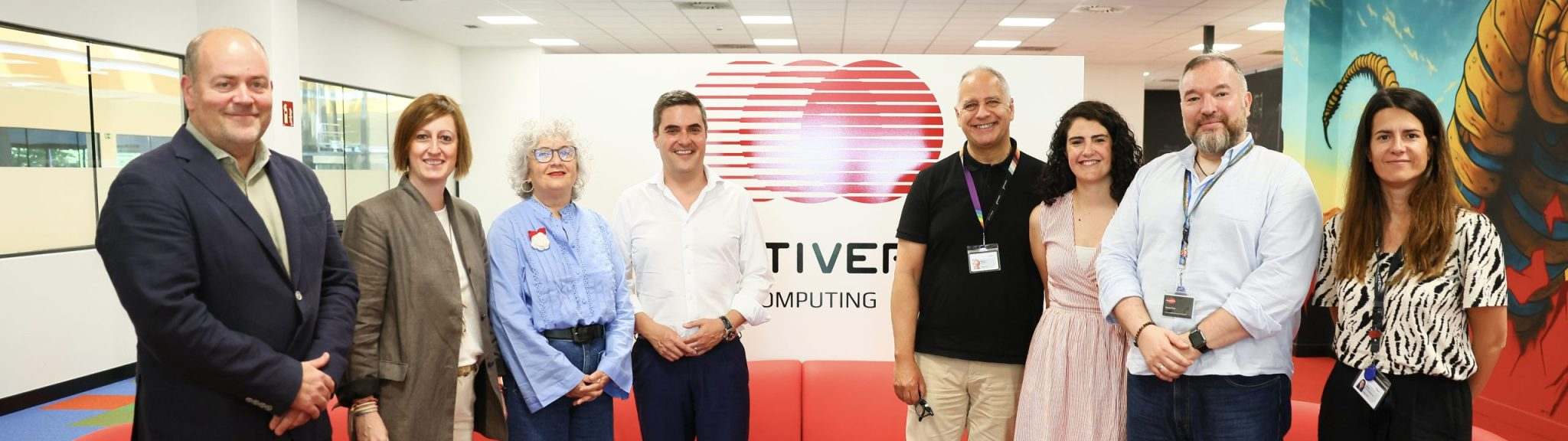 Foto institucional de la financiación de Multiverse Computing en la que ha participado Ekarpen