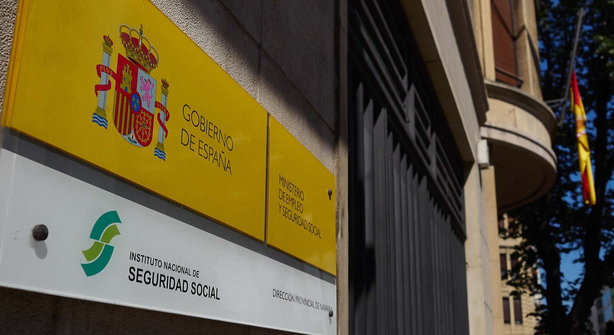 Edificio de la Seguridad Social.