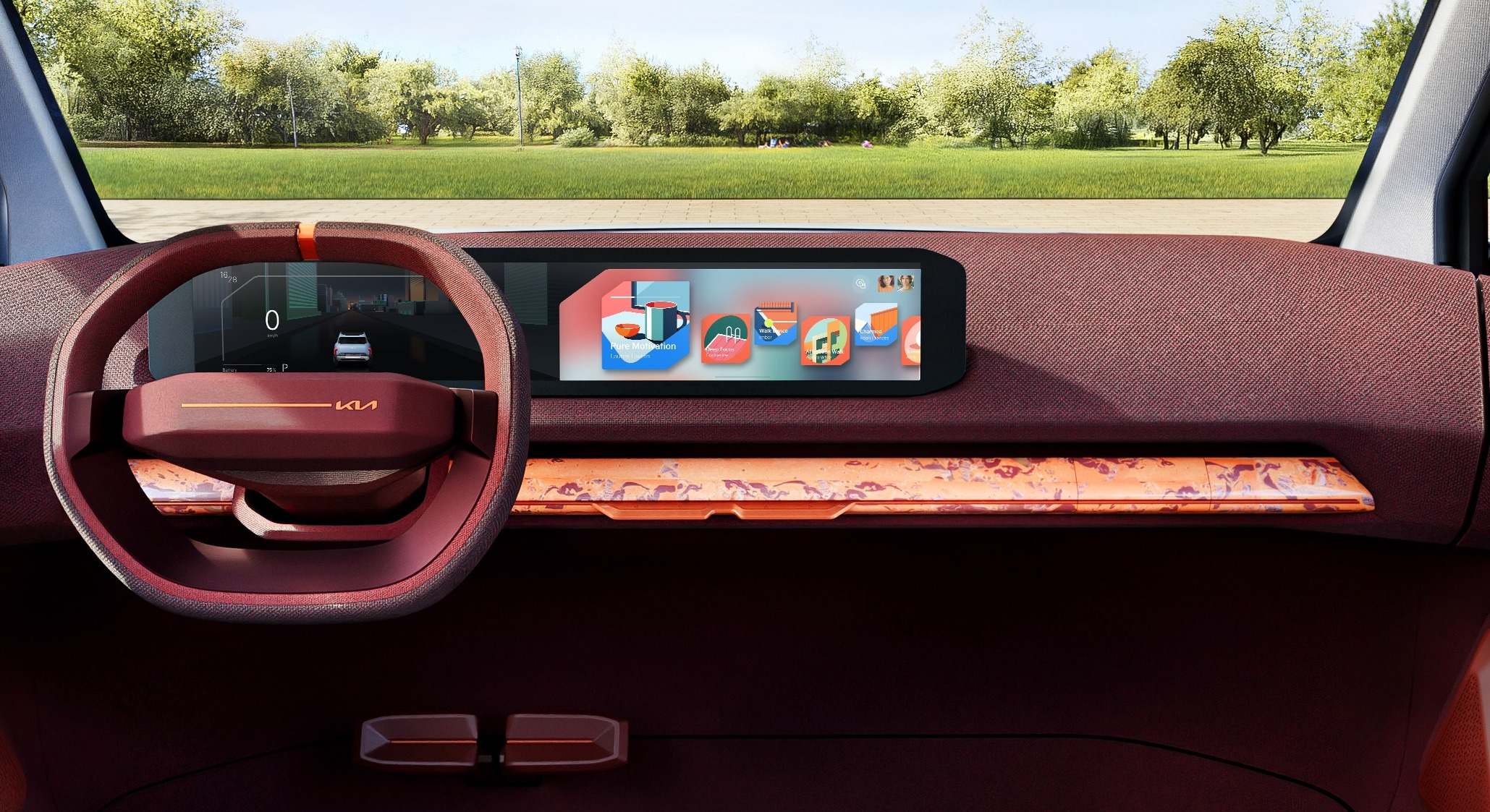 Kia interiores
