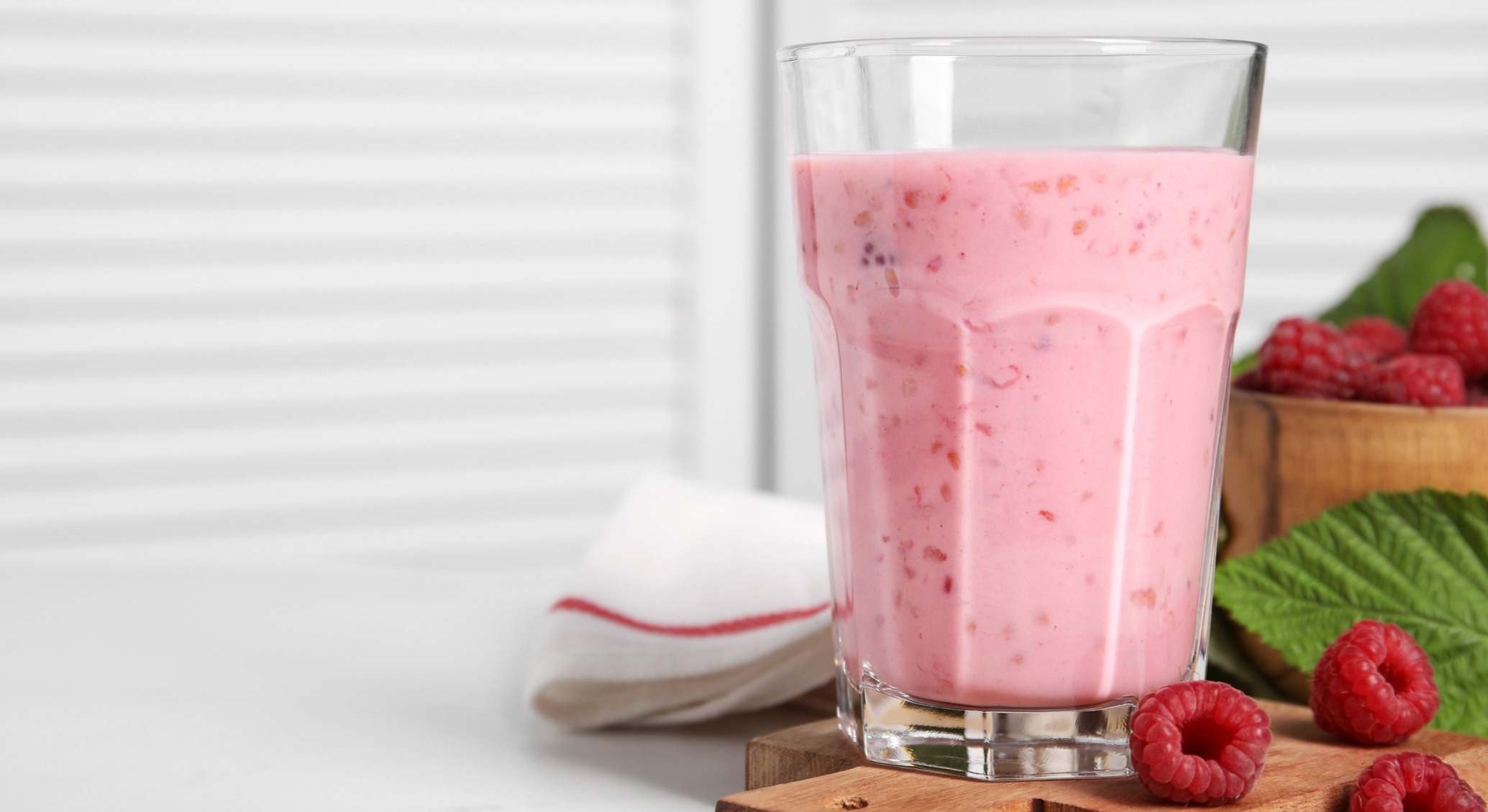 Batido de frambuesa