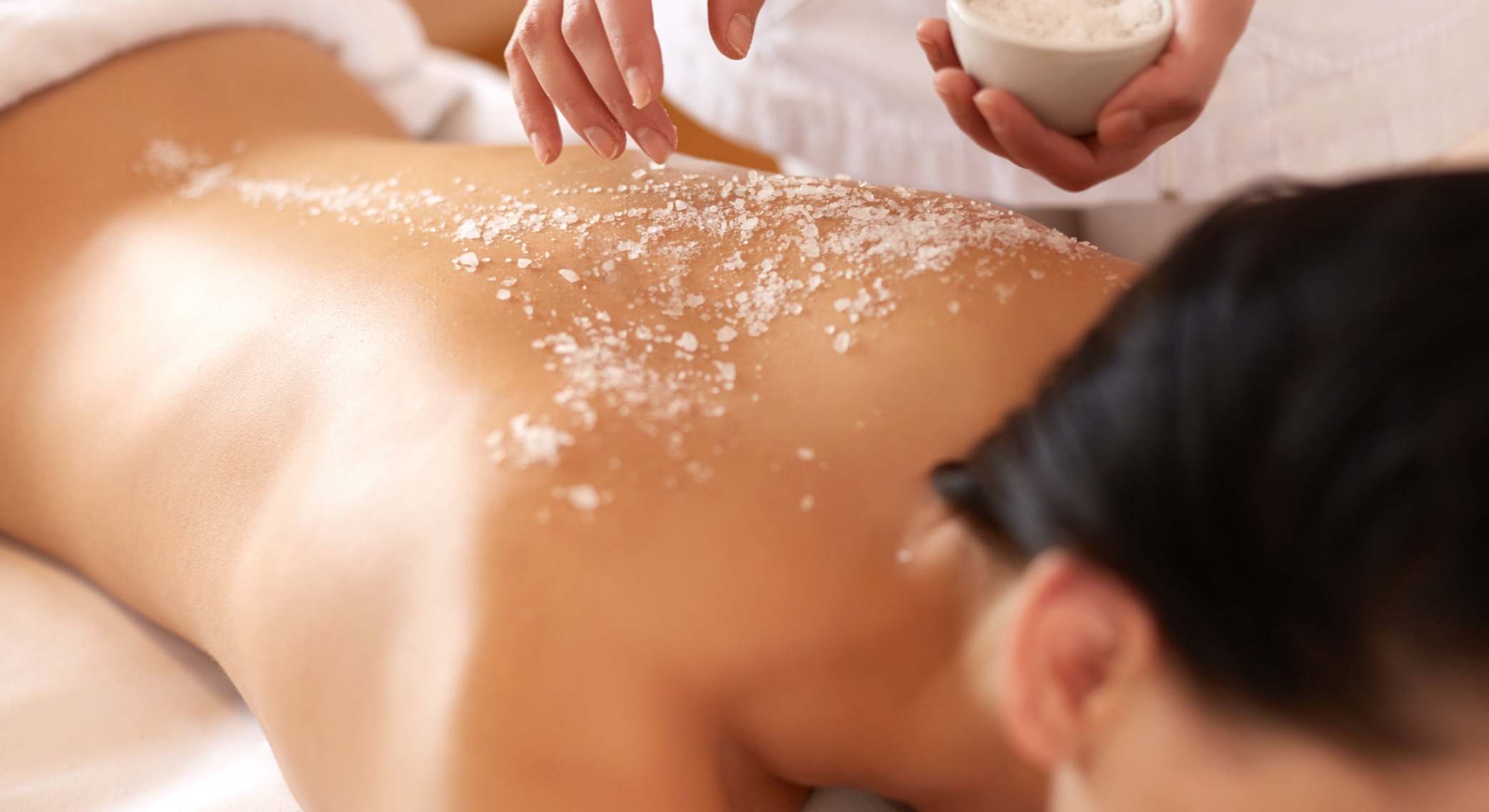 Tratamiento con sal en spa