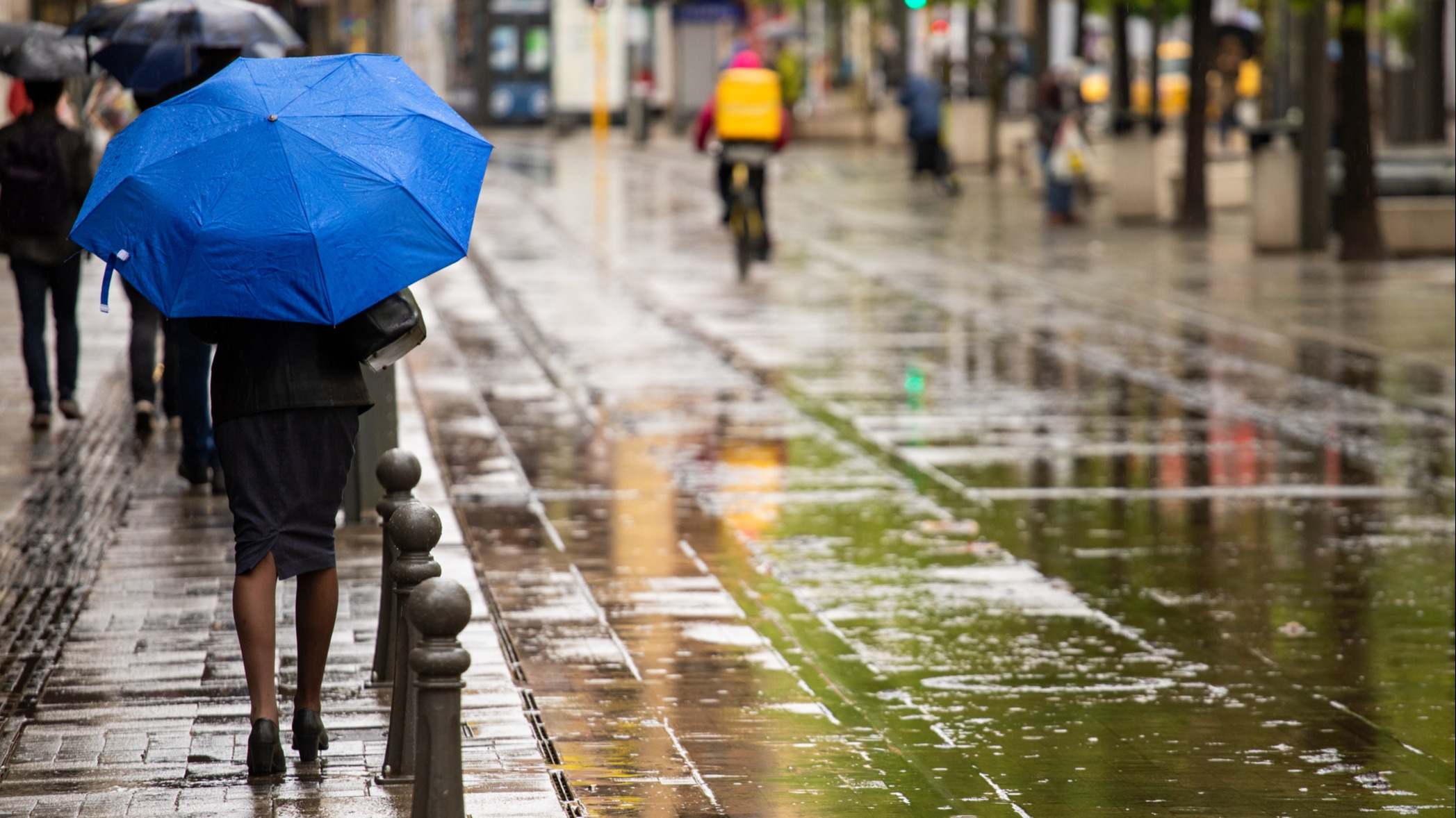 Alerta amarilla por lluvias en España