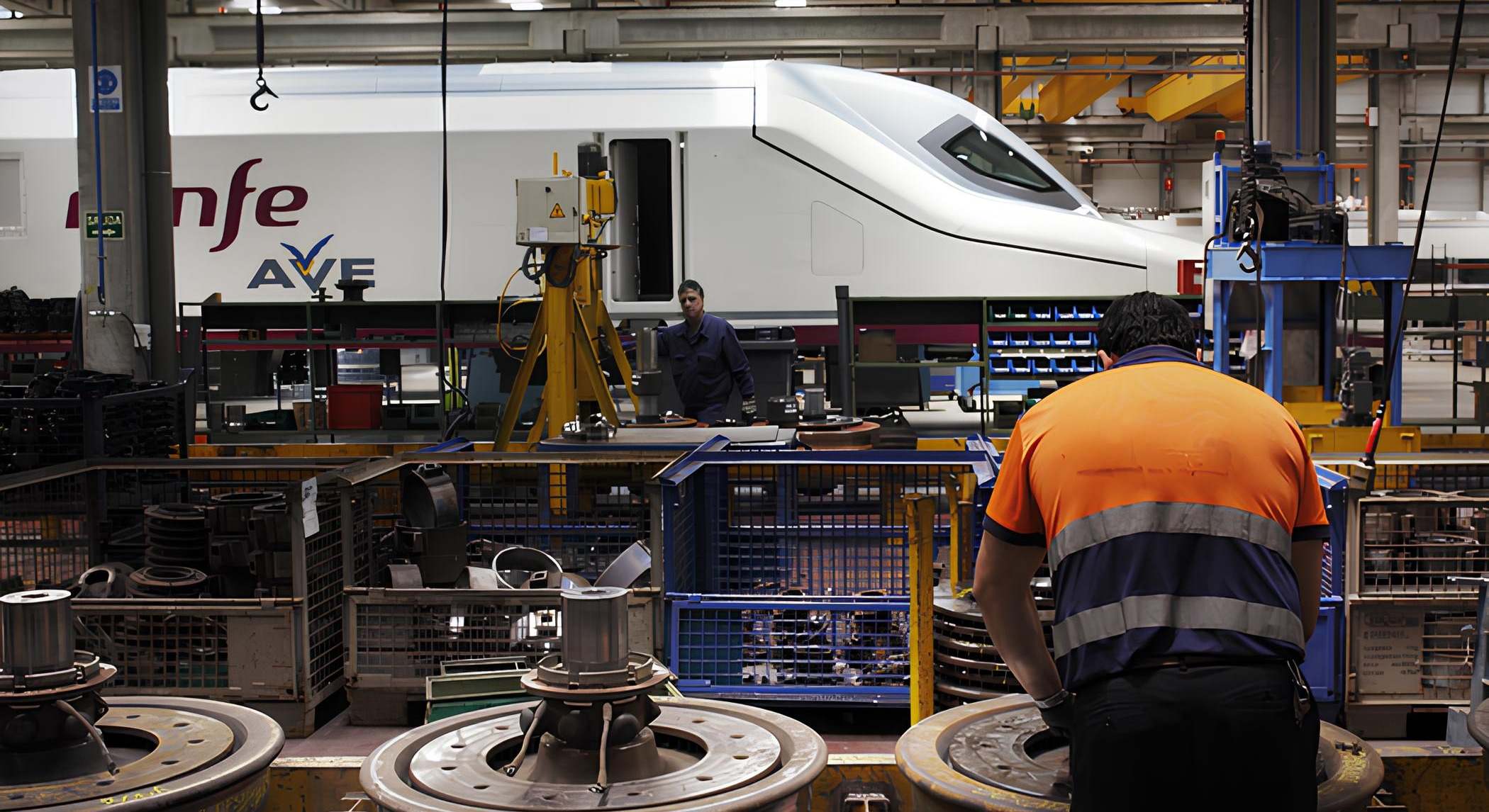 Fábrica de Talgo. / Talgo