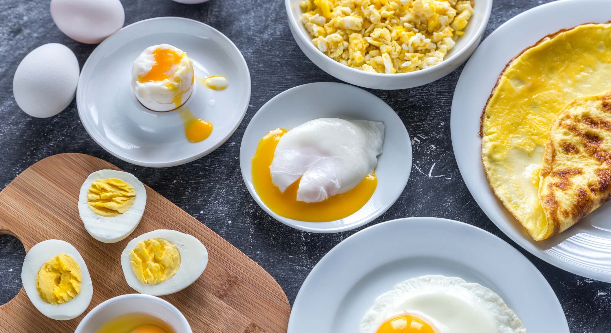 diferentes formas de cocinar huevos