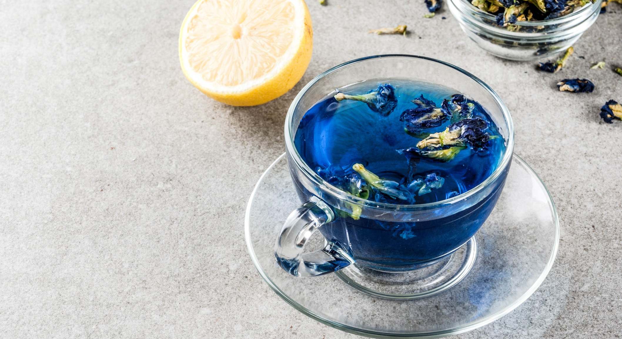 Té azul