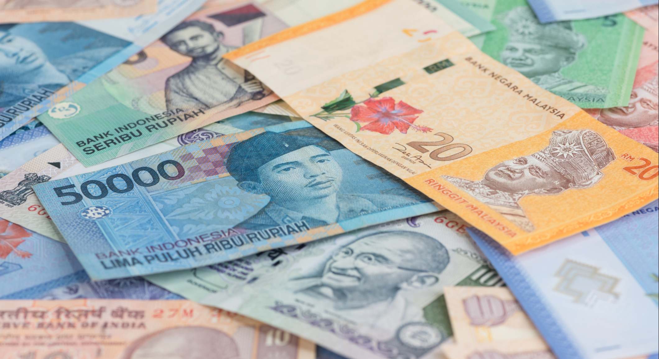 Divisas asiáticas frente al dólar