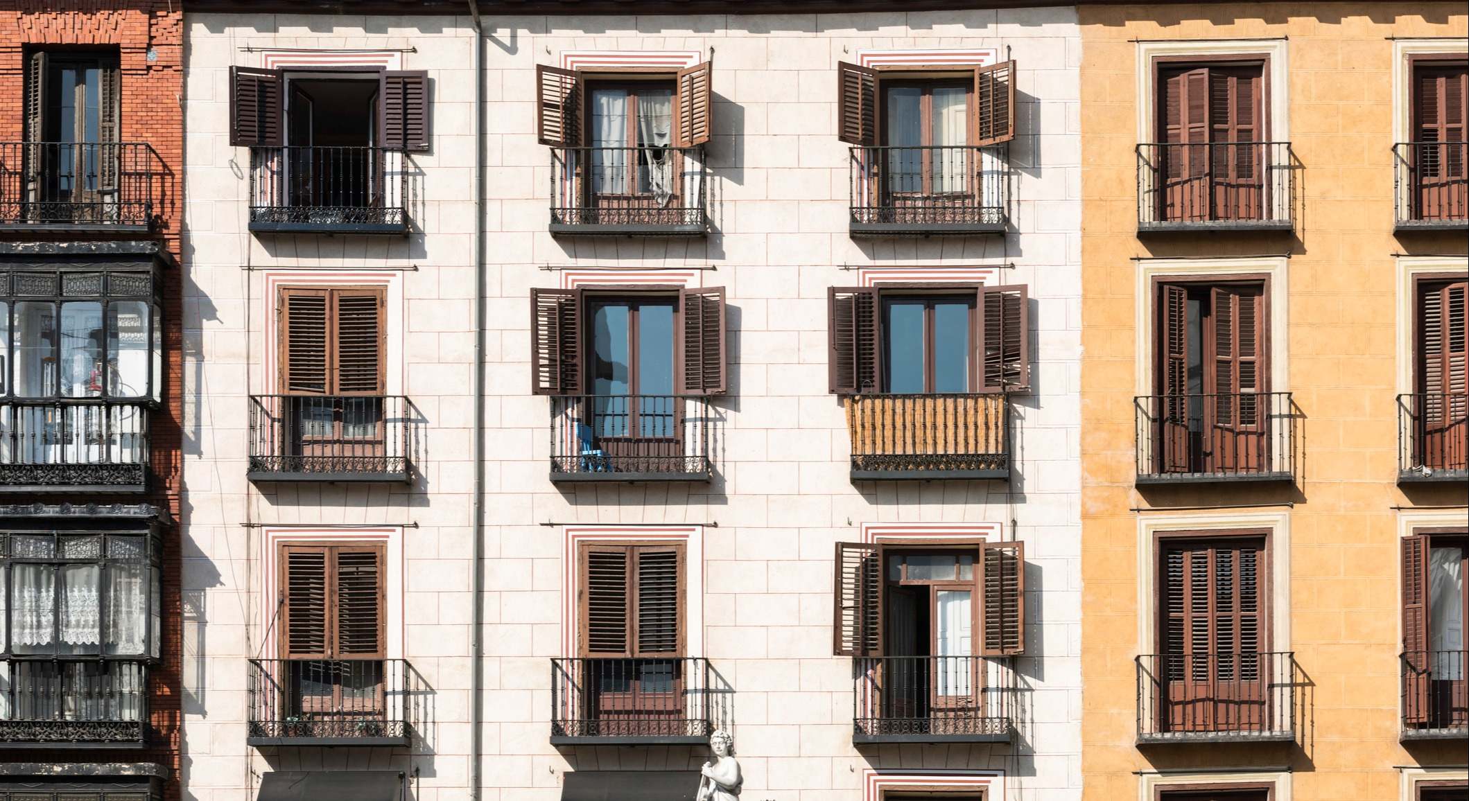 Bloque de viviendas de Madrid