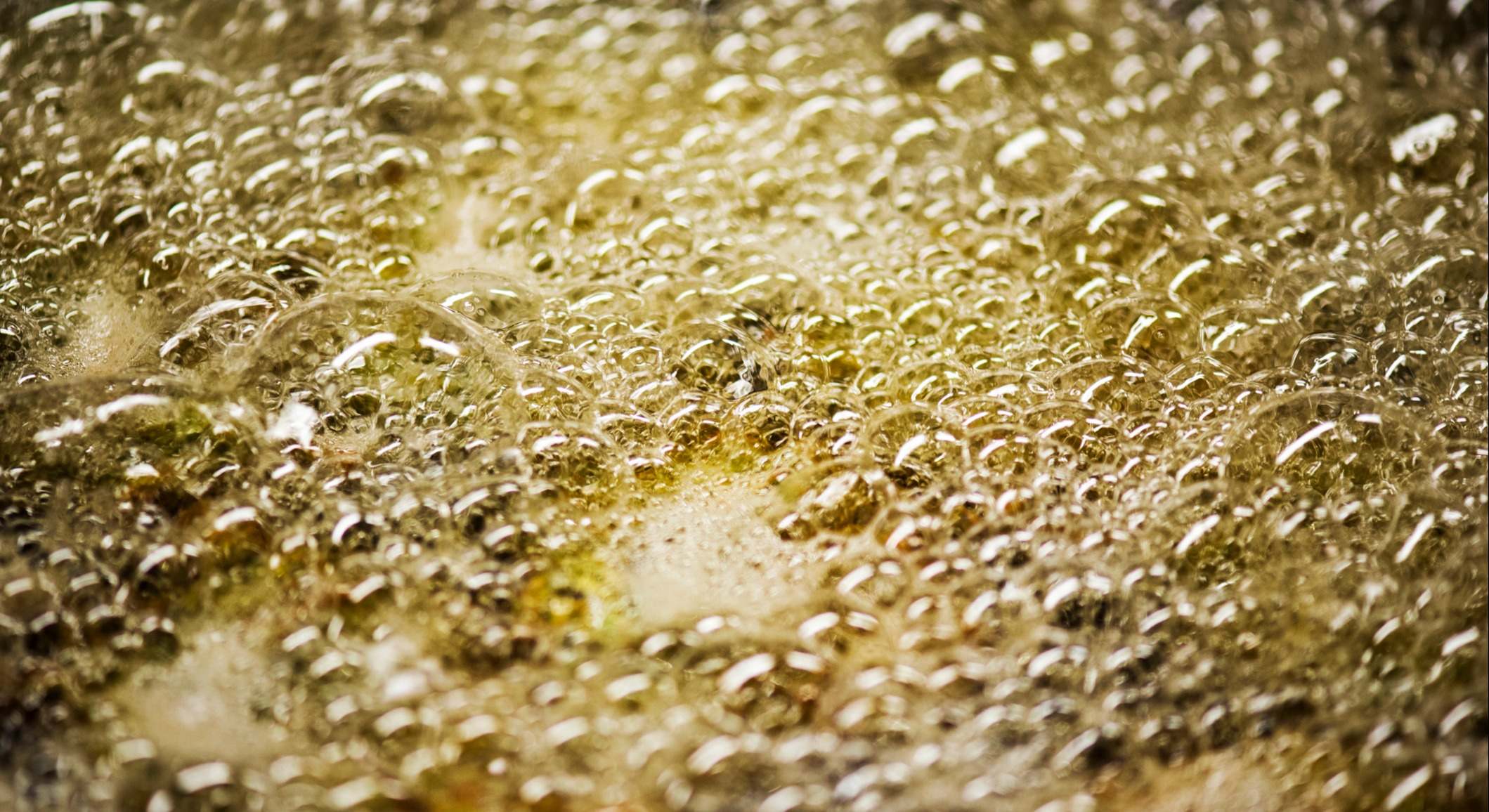 Fondo de aceite hirviendo
