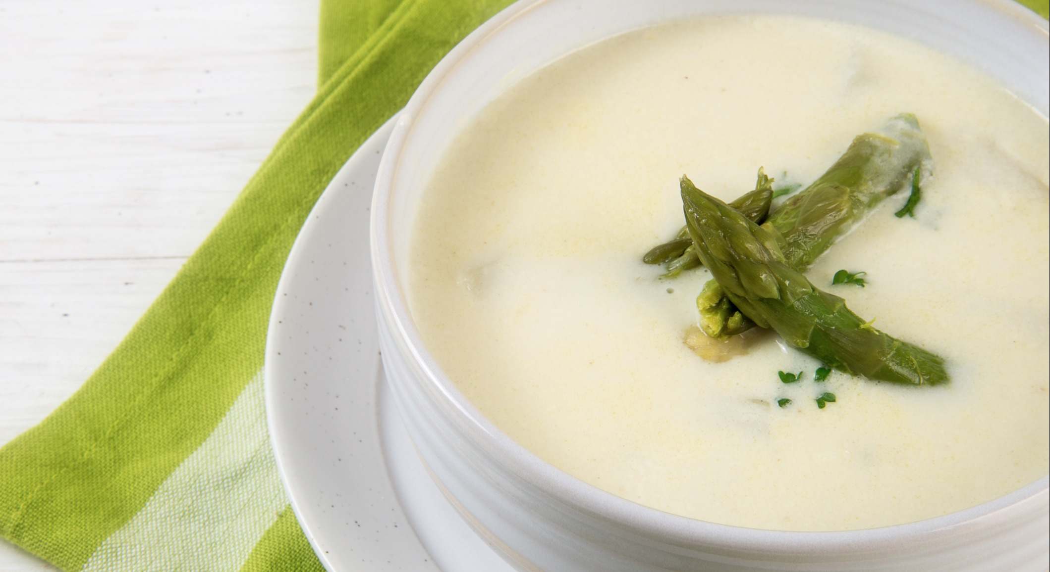 Crema de espárragos