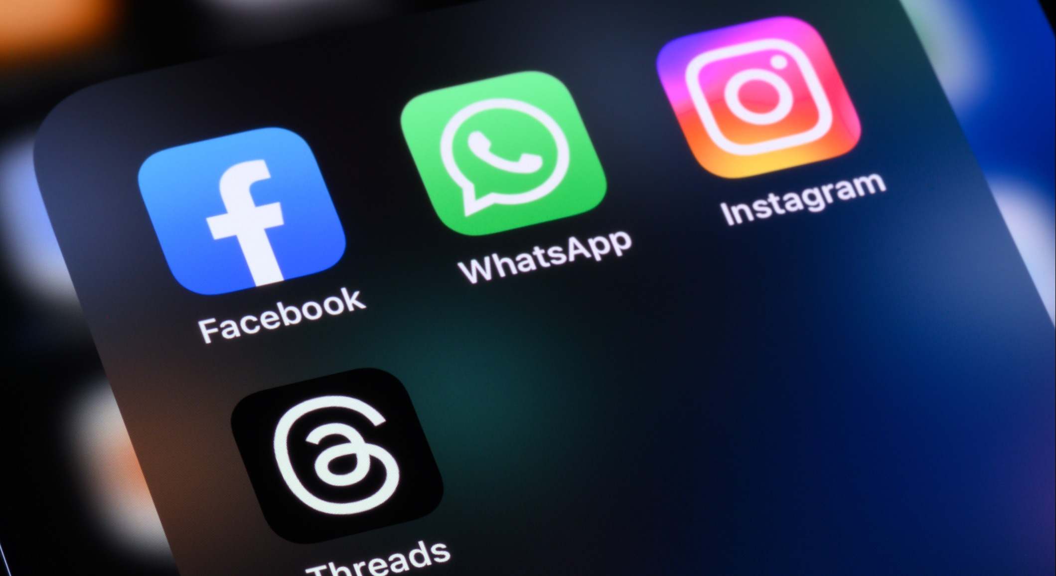 Aplicaciones de Meta. Foto: iStock