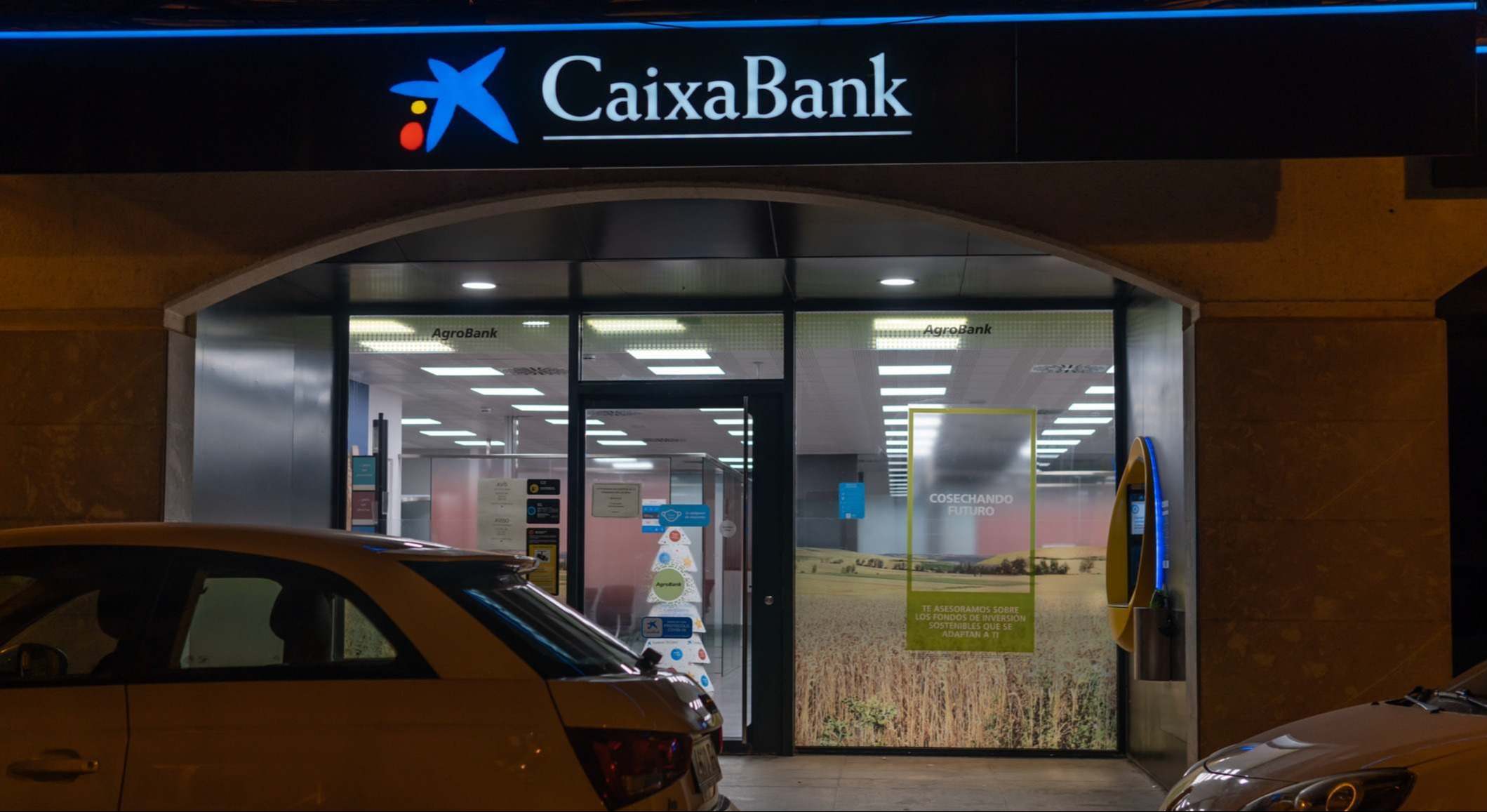 Una sucursal de CaixaBank