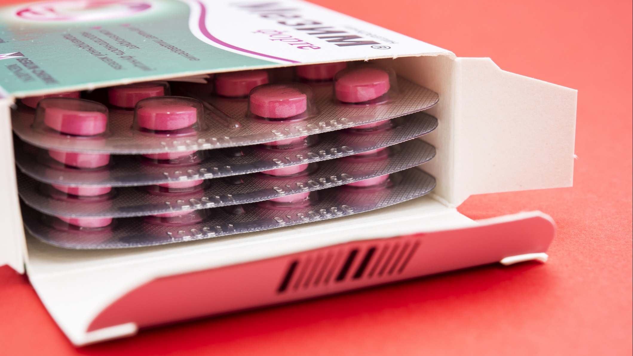 Píldoras dentro de una caja