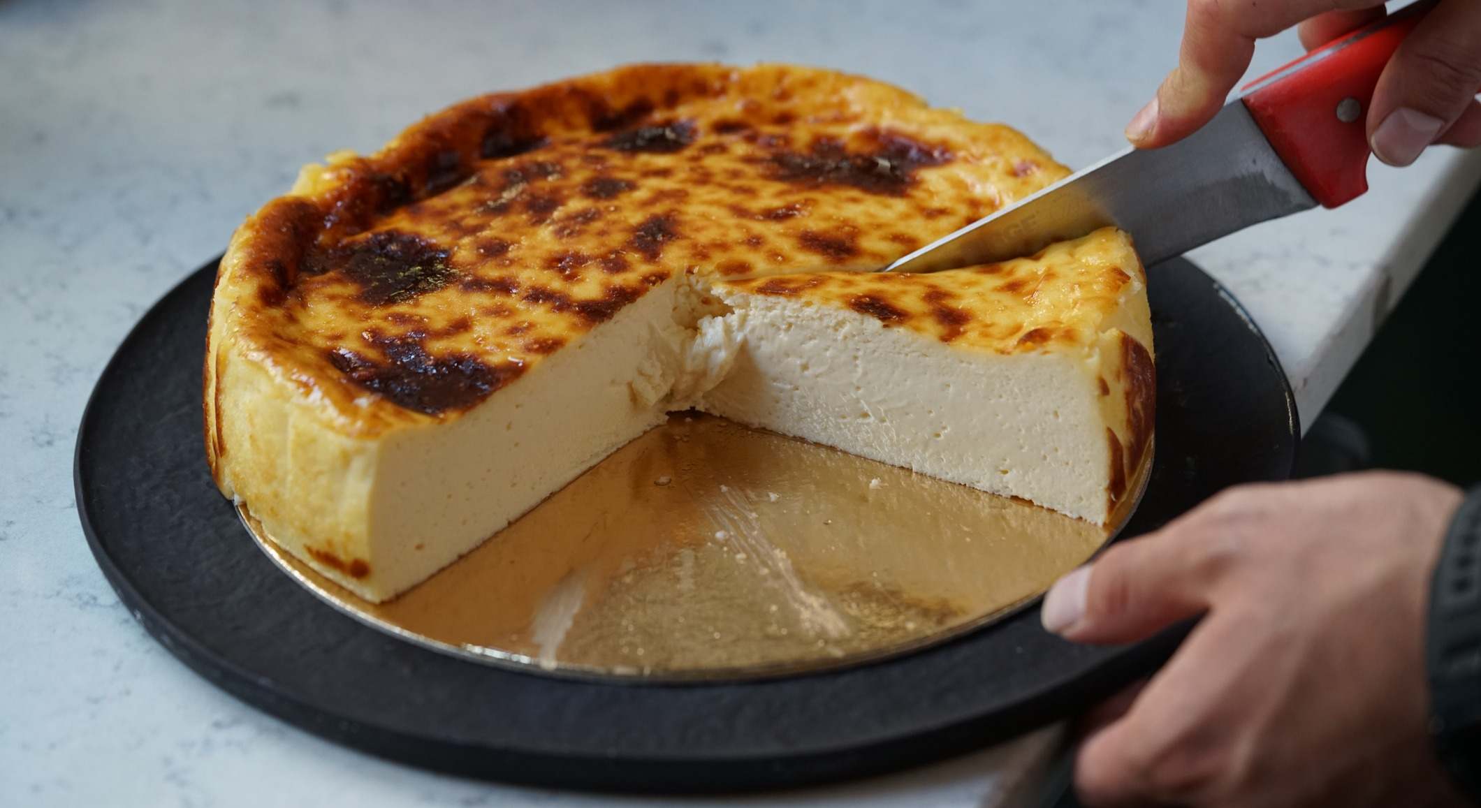 Tarta de queso saludable
