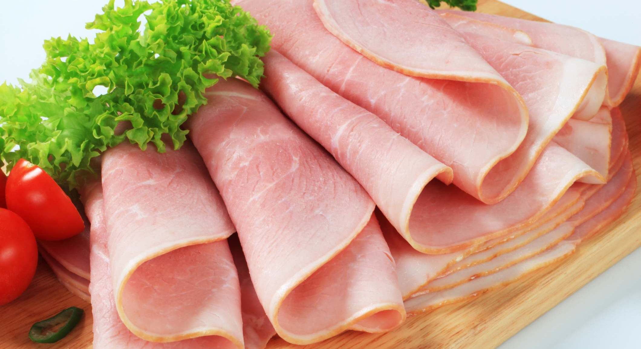 Lonchas de jamón cocido