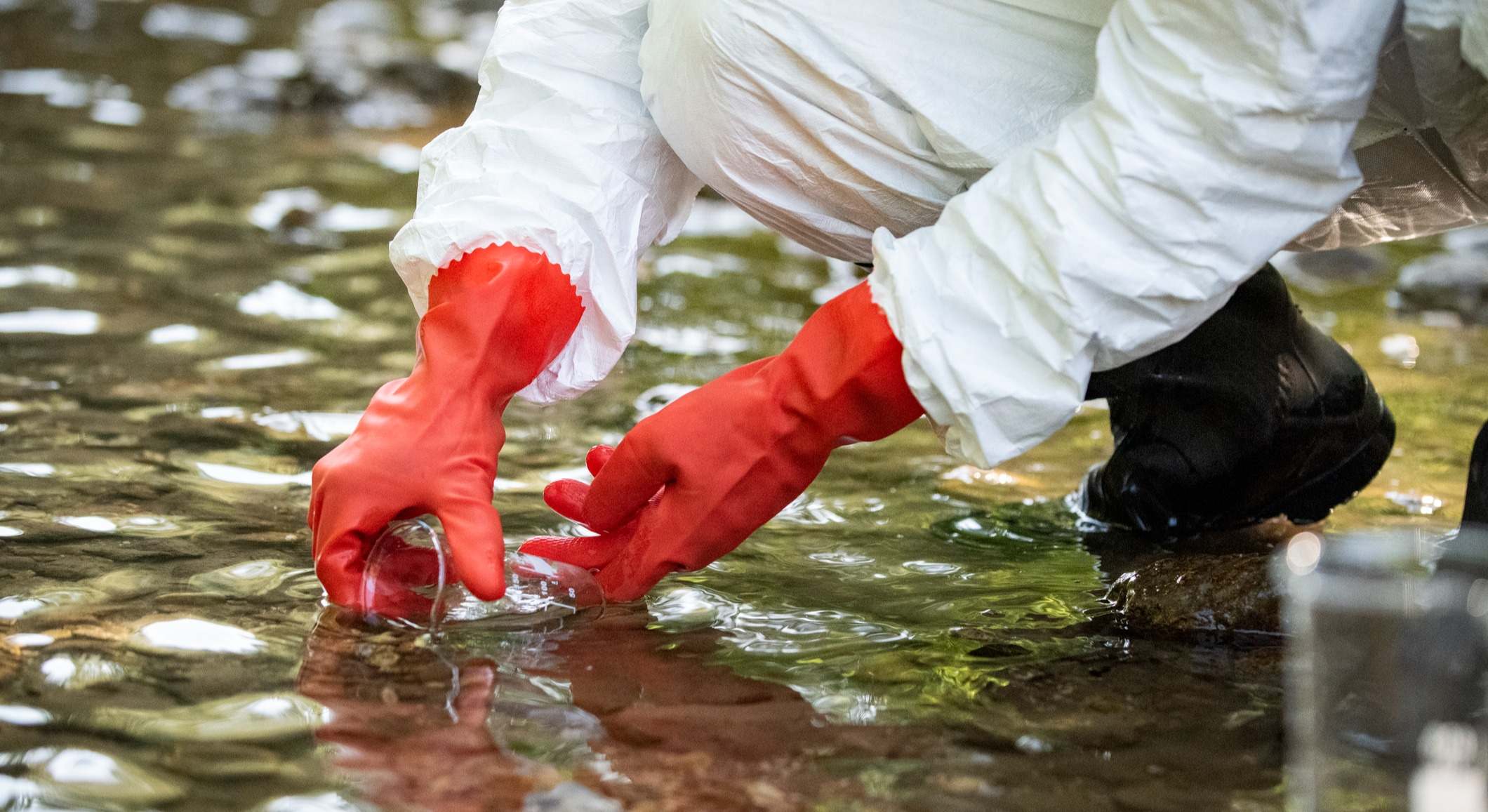 Río contaminado