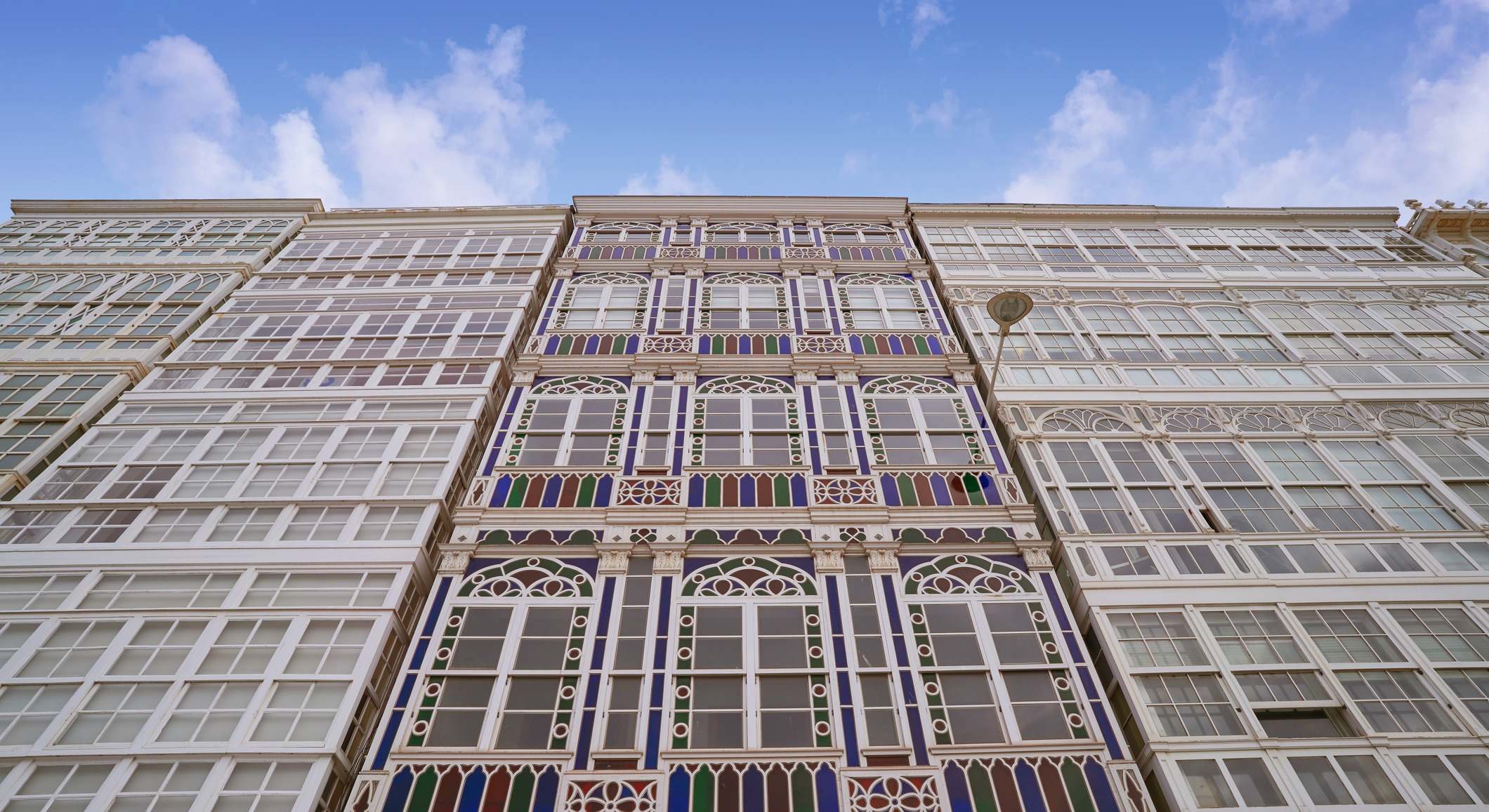 Fachadas de La Marina de A Coruña