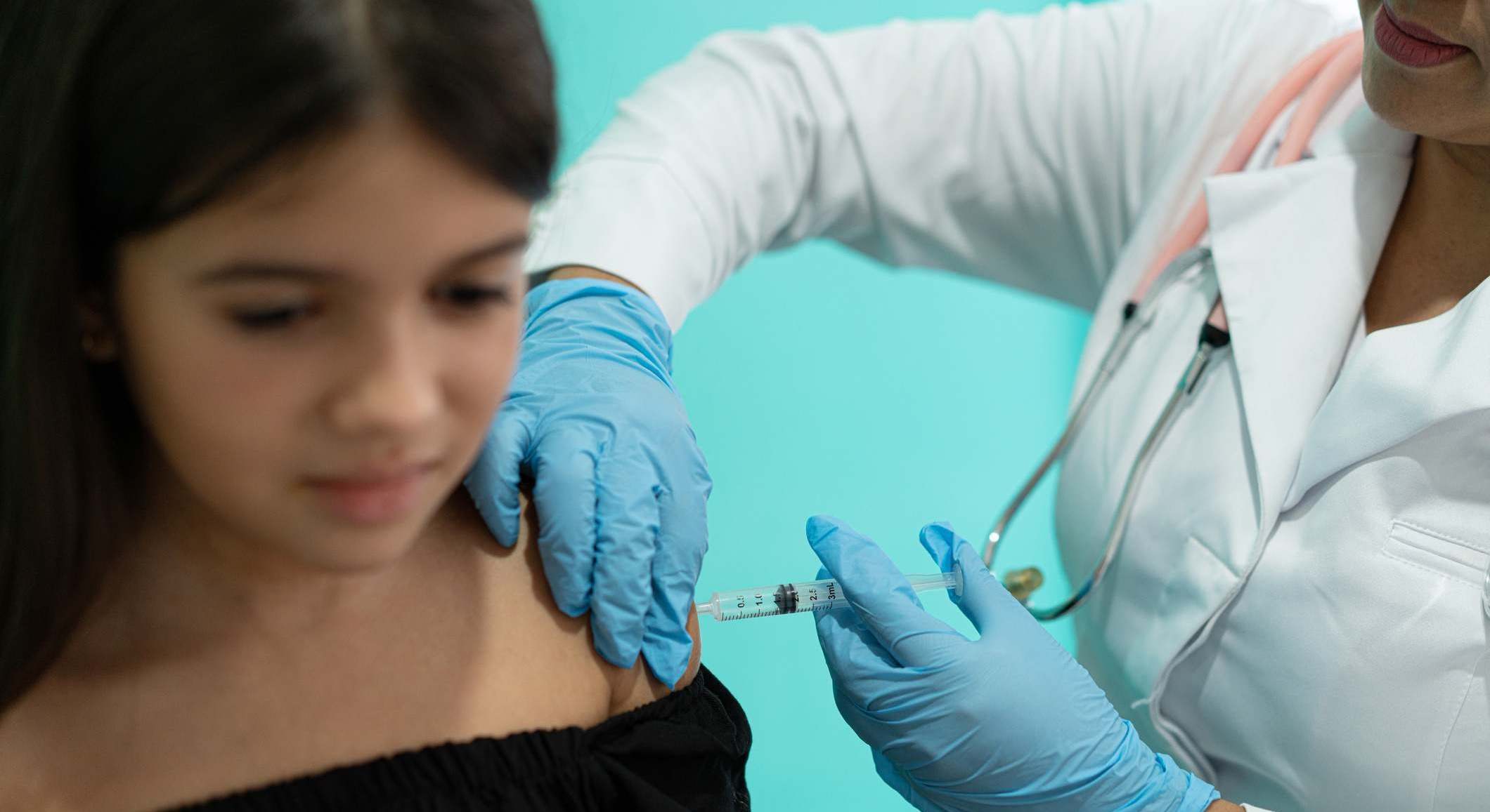 Vacuna contra el virus del papiloma humano.