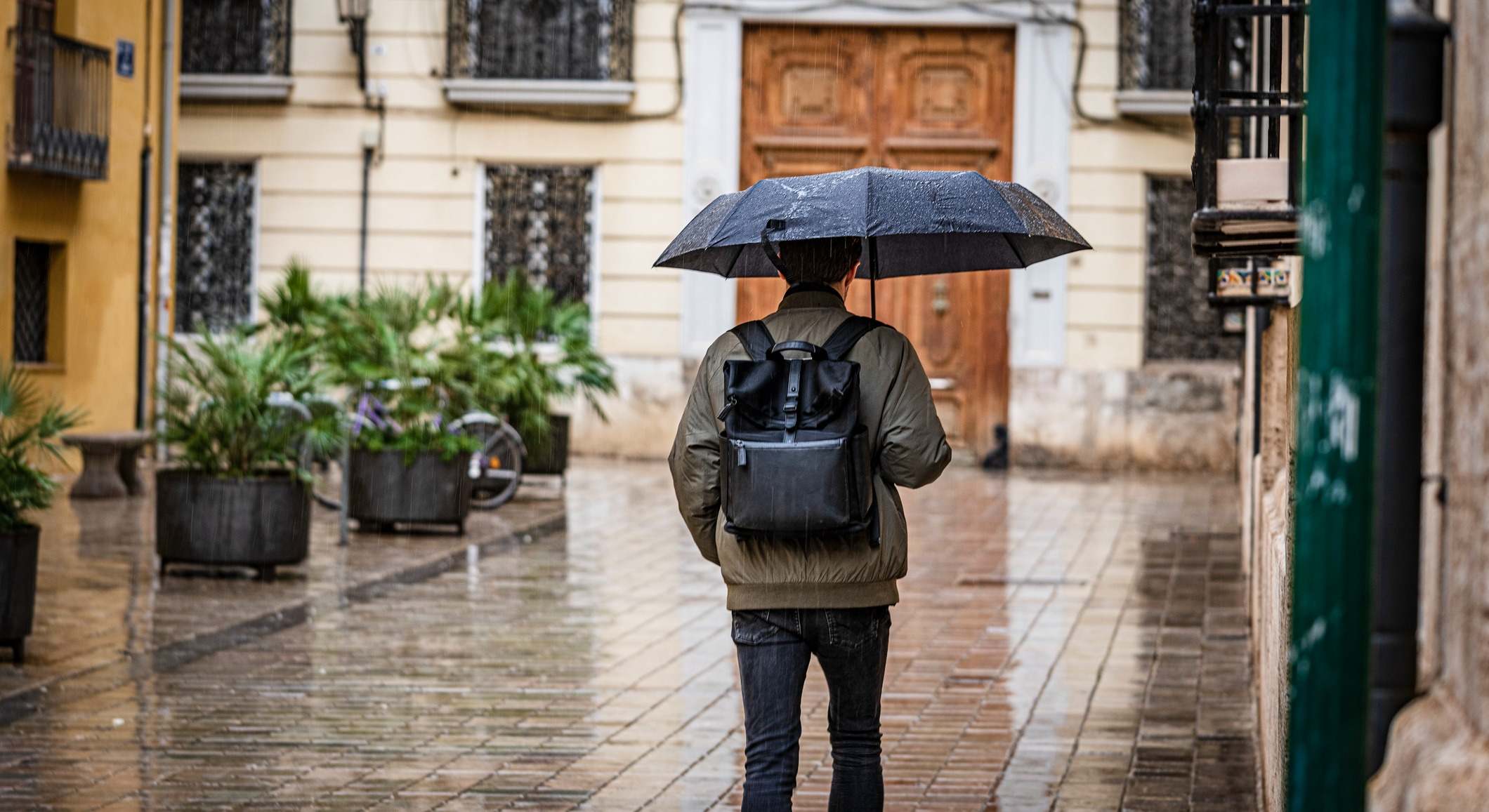 Lluvias durante el otoño en España. / Foto: iStock
