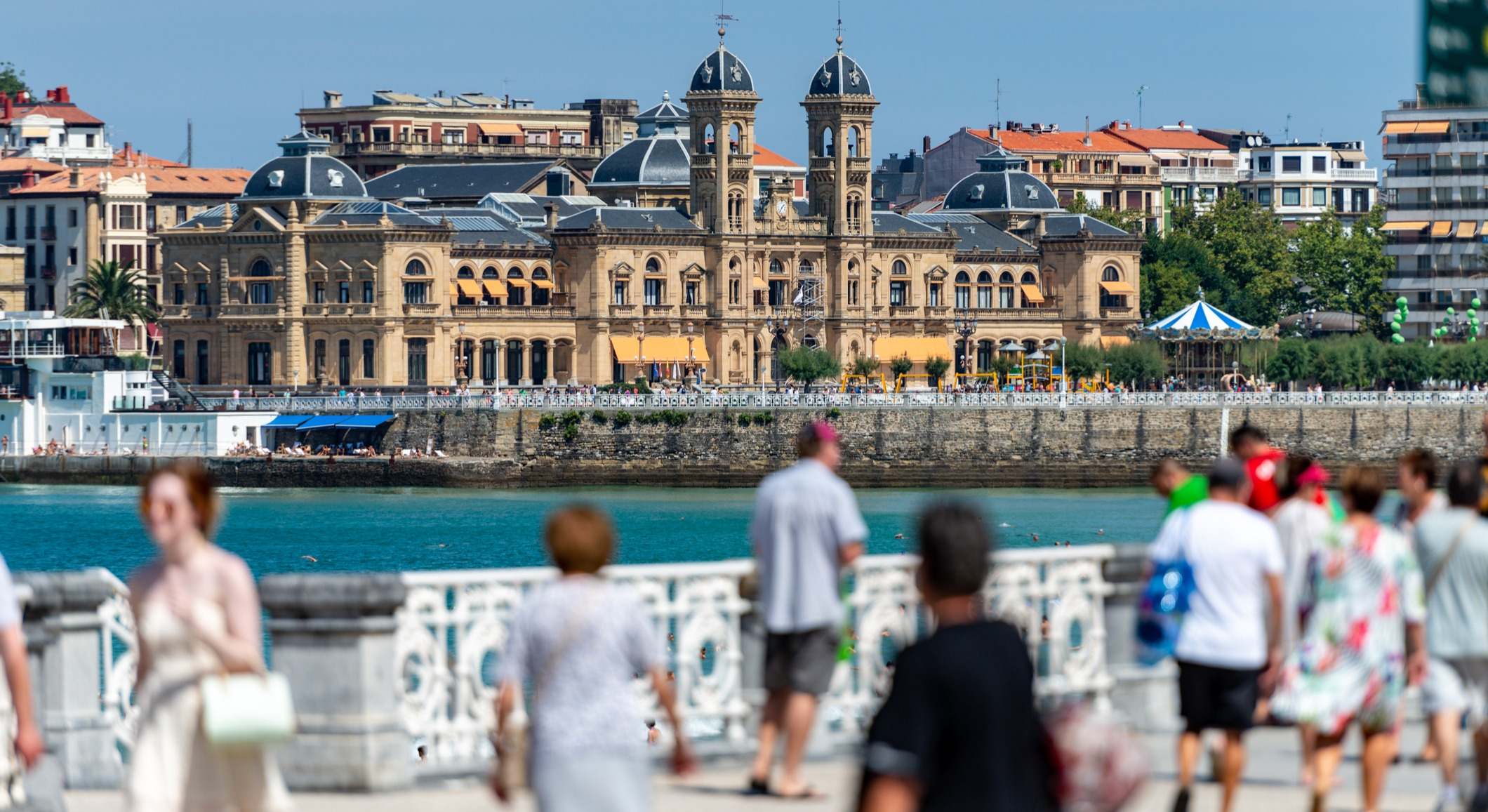 Paseo marítimo de San Sebastián