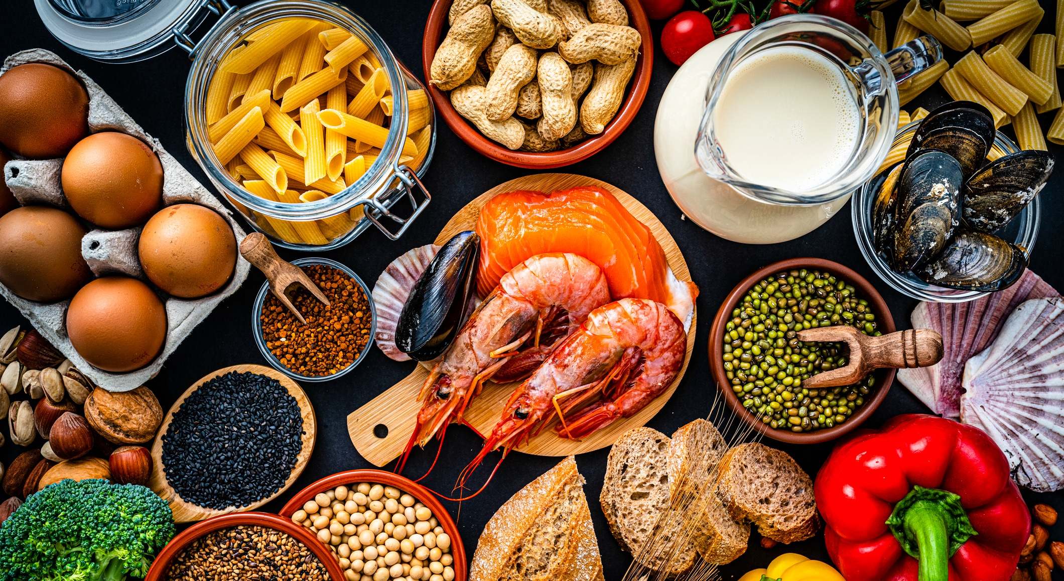 Alimentos que provocan las alergias más comunes