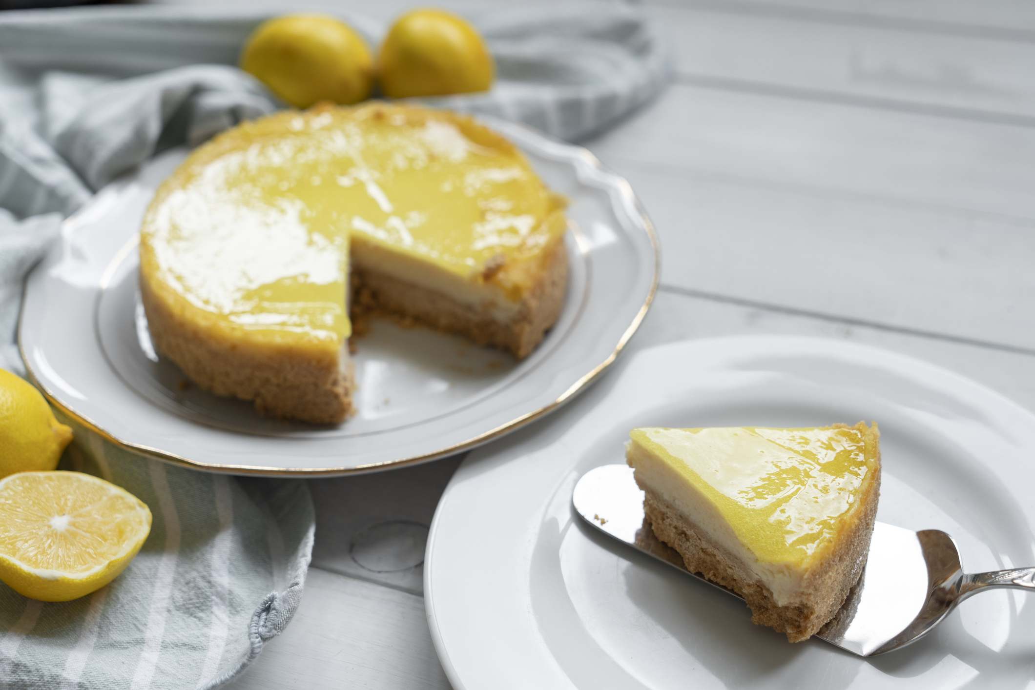 Pastel de limón fresco sin horno: No, no es una tarta de queso