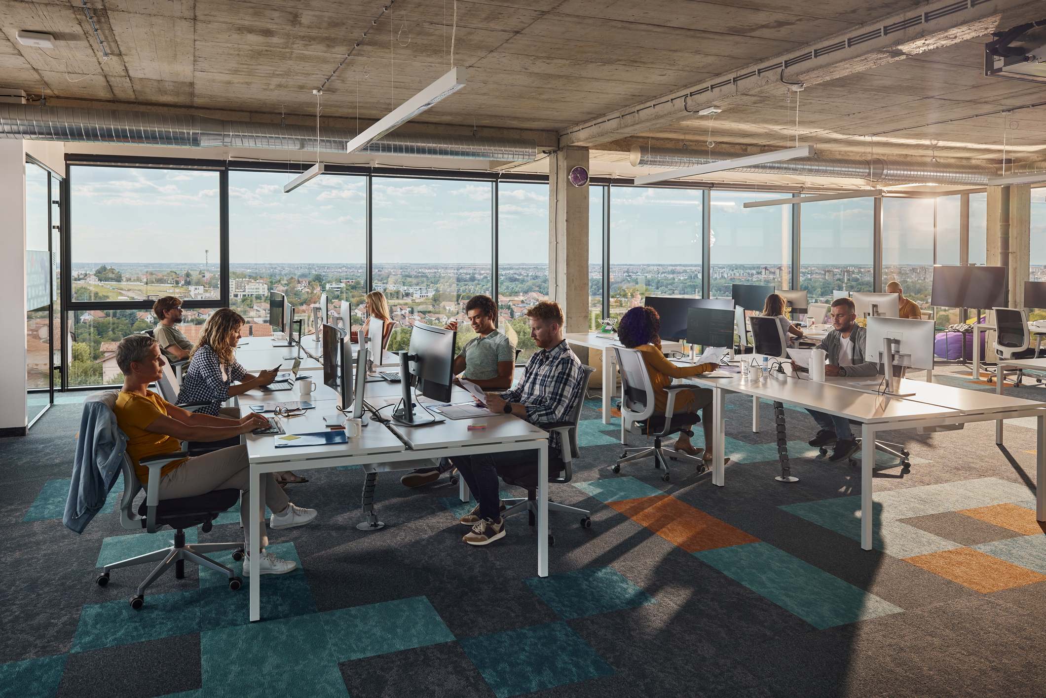 Horarios de oficina de trabajo