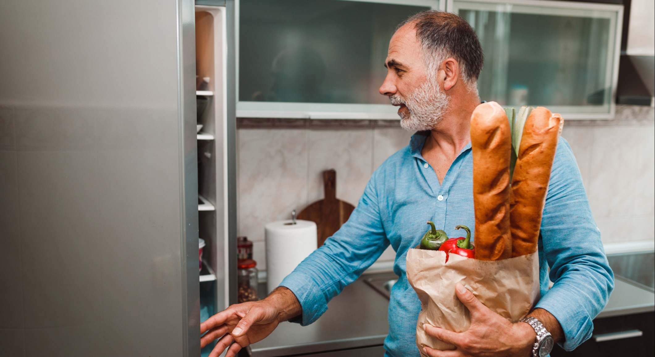 Guardar el pan en el frigorífico