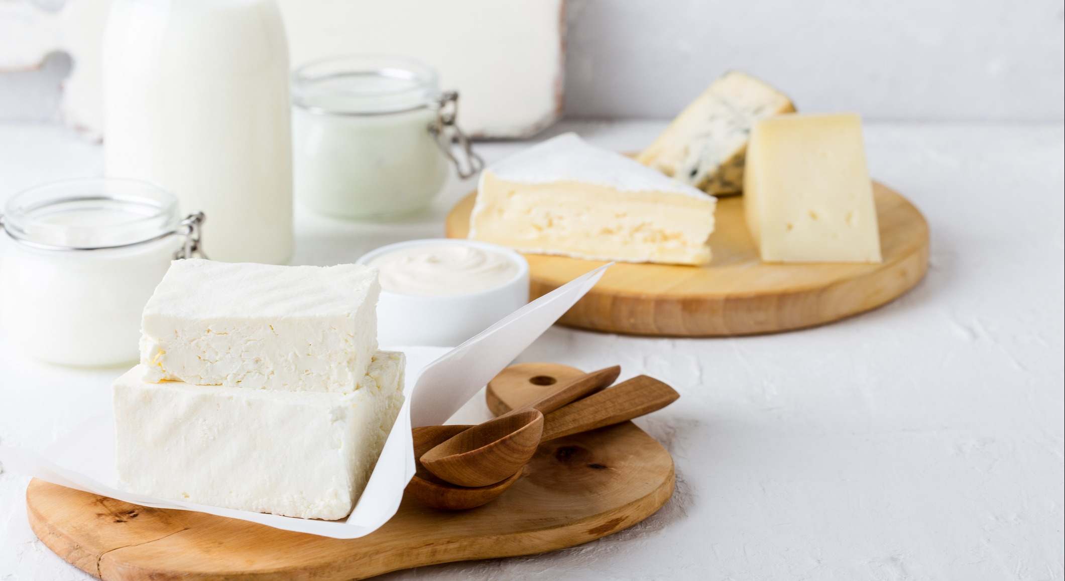 diferentes tipos de queso