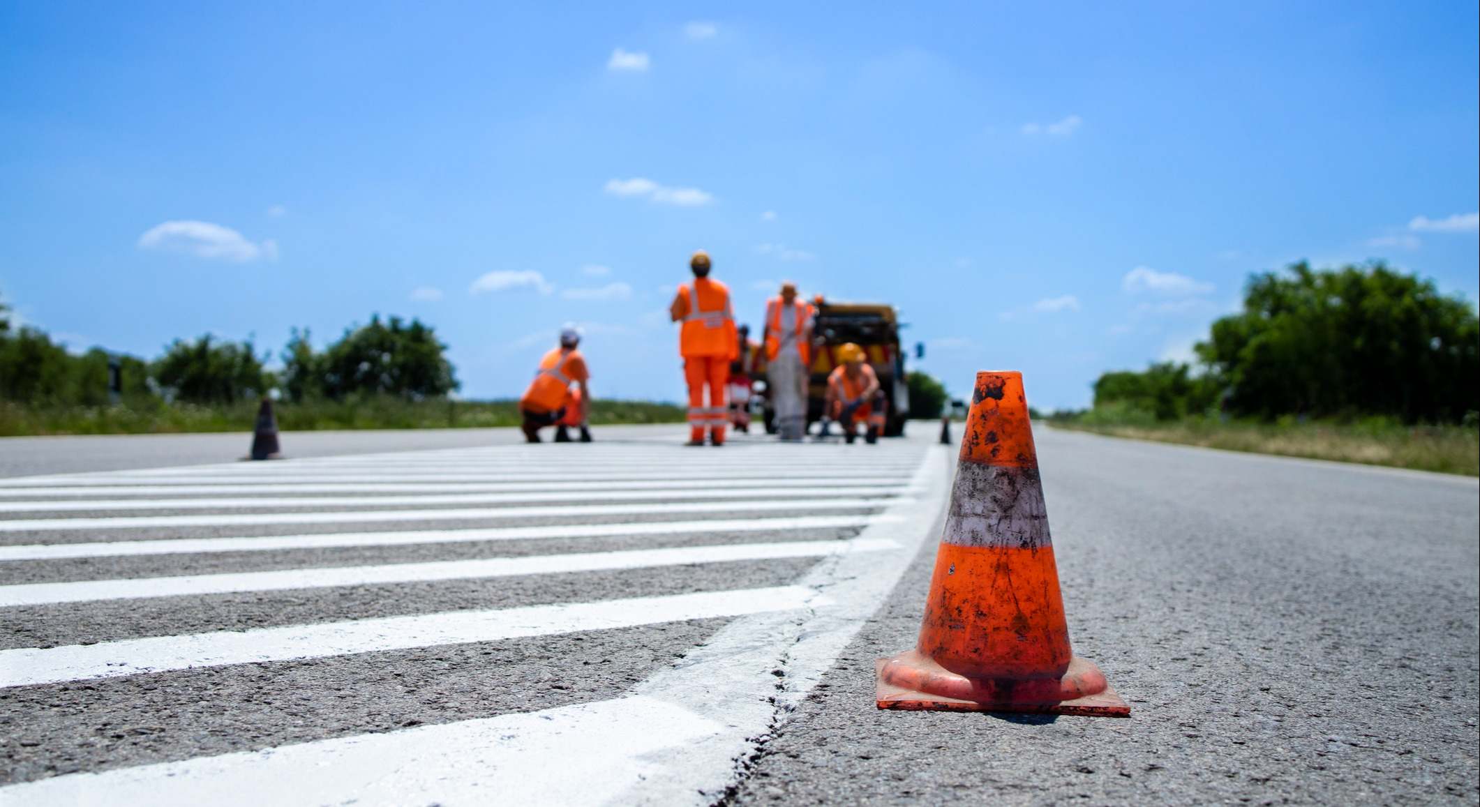 Trabajos en la carretera