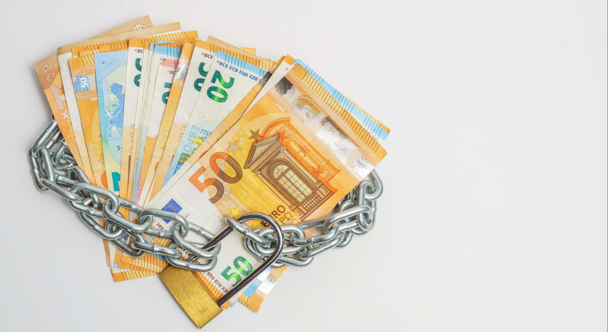 Dinero euros depósitos