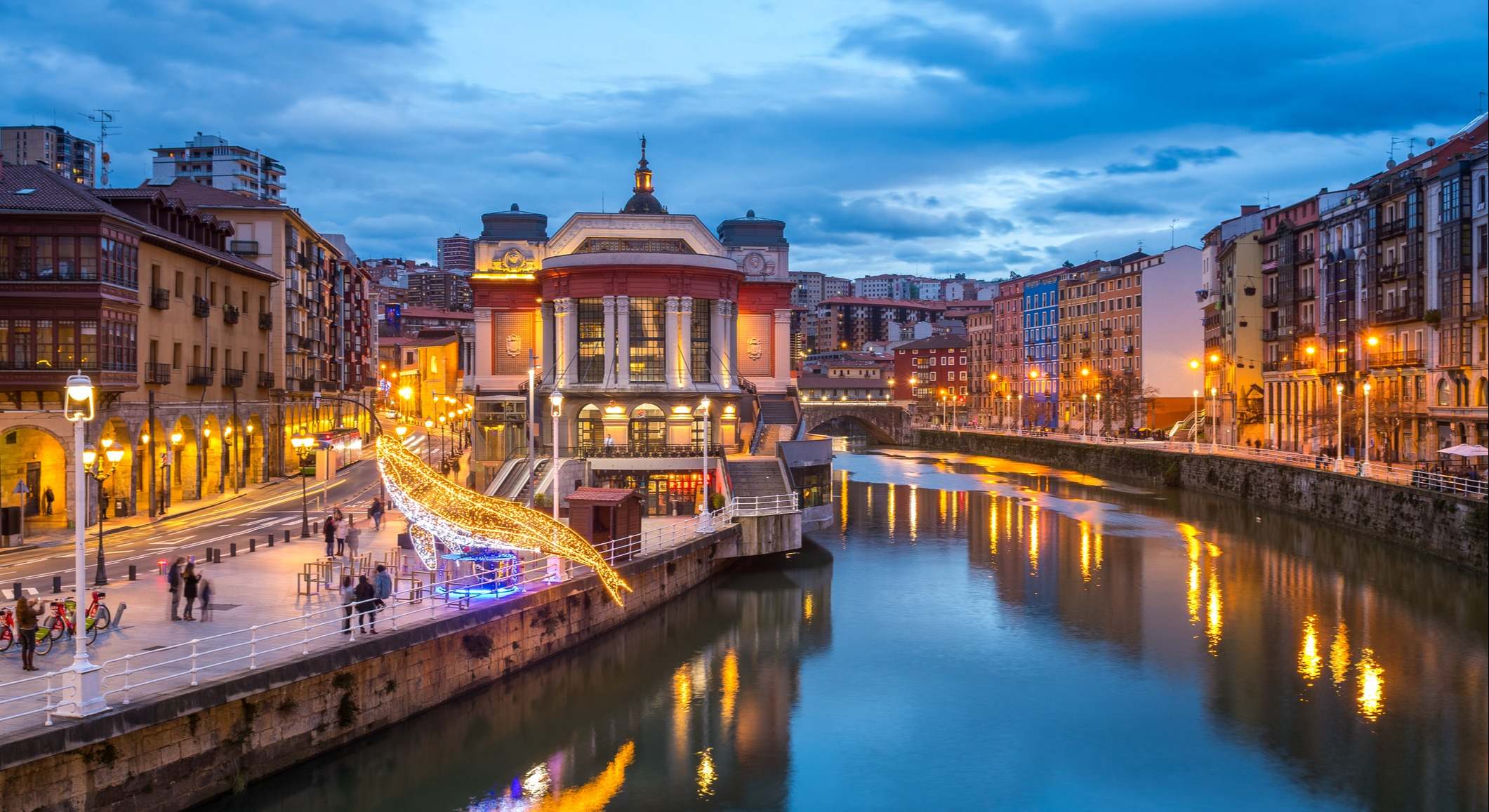 Casco antiguo de Bilbao.