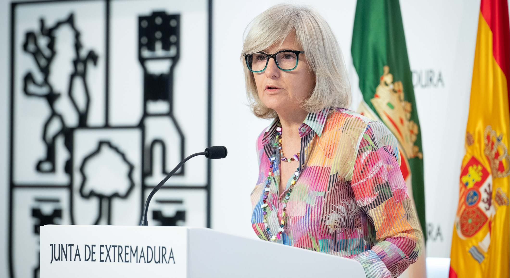 Victoria Bazaga, portavoz de la Junta de Extremadura