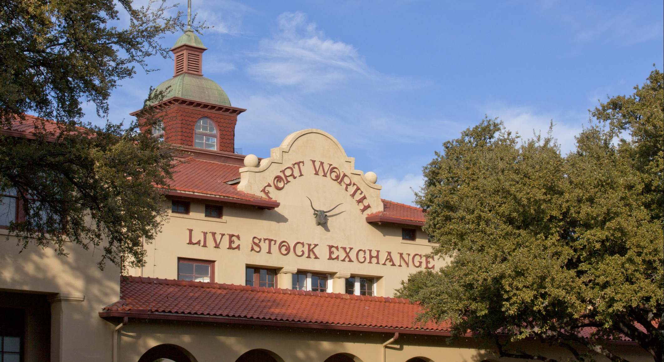 El Mercado de Reses de Fort Worth, el 'Wall Street del Oeste'. Foto: Dreamstime