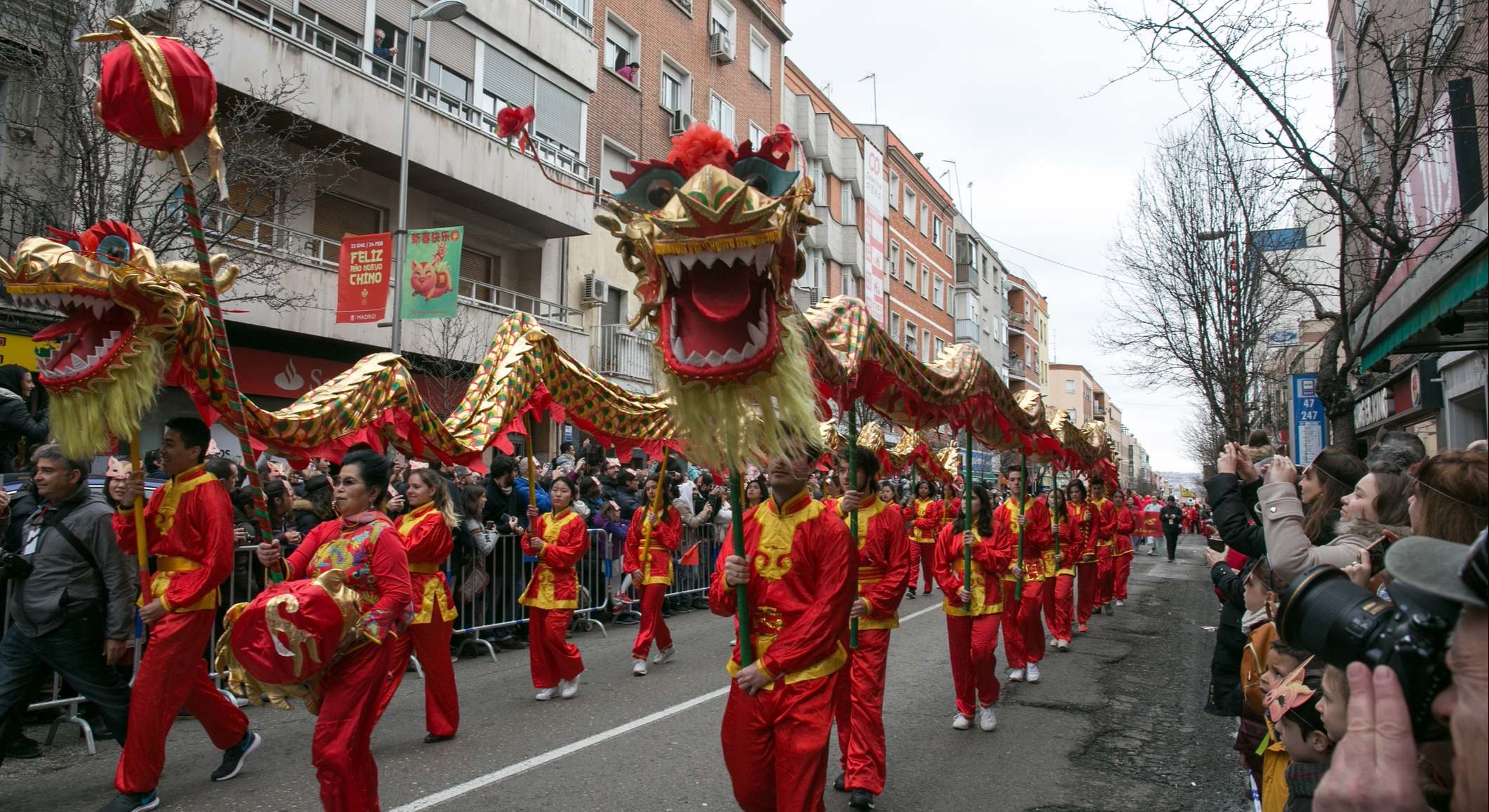 Celebración del Año Nuevo Chino en Usera