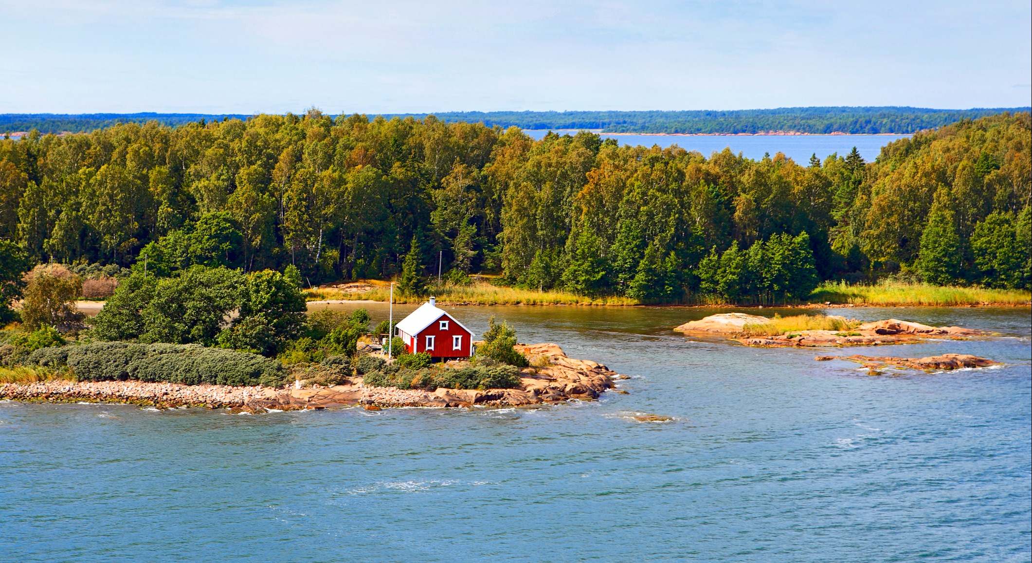 Paisaje marino del archipiélago de las Islas Aland. - Foto: iStock