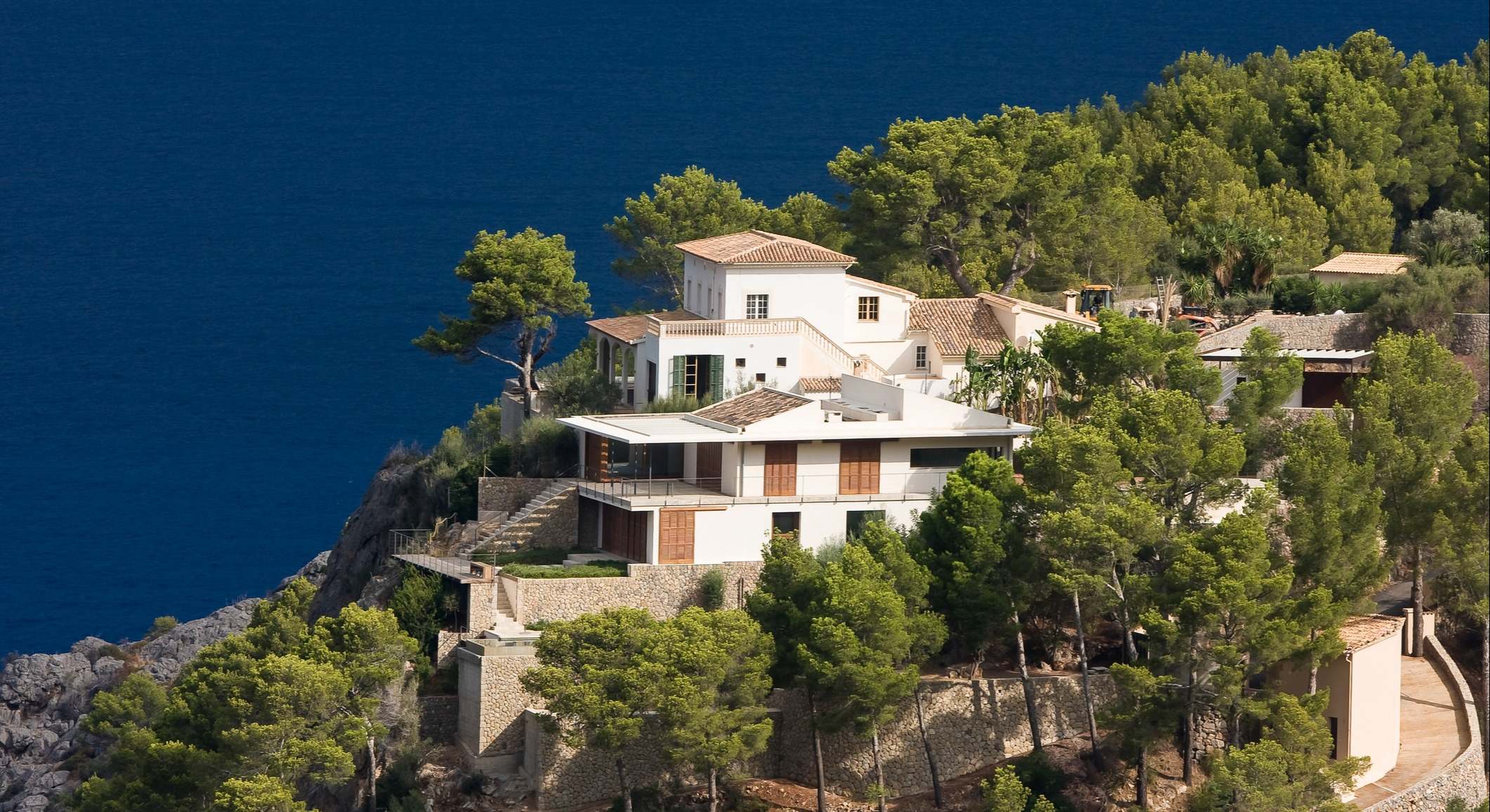 Vivienda de lujo en una finca en la Sierra de Tramontana, Mallorca. Foto: iStock