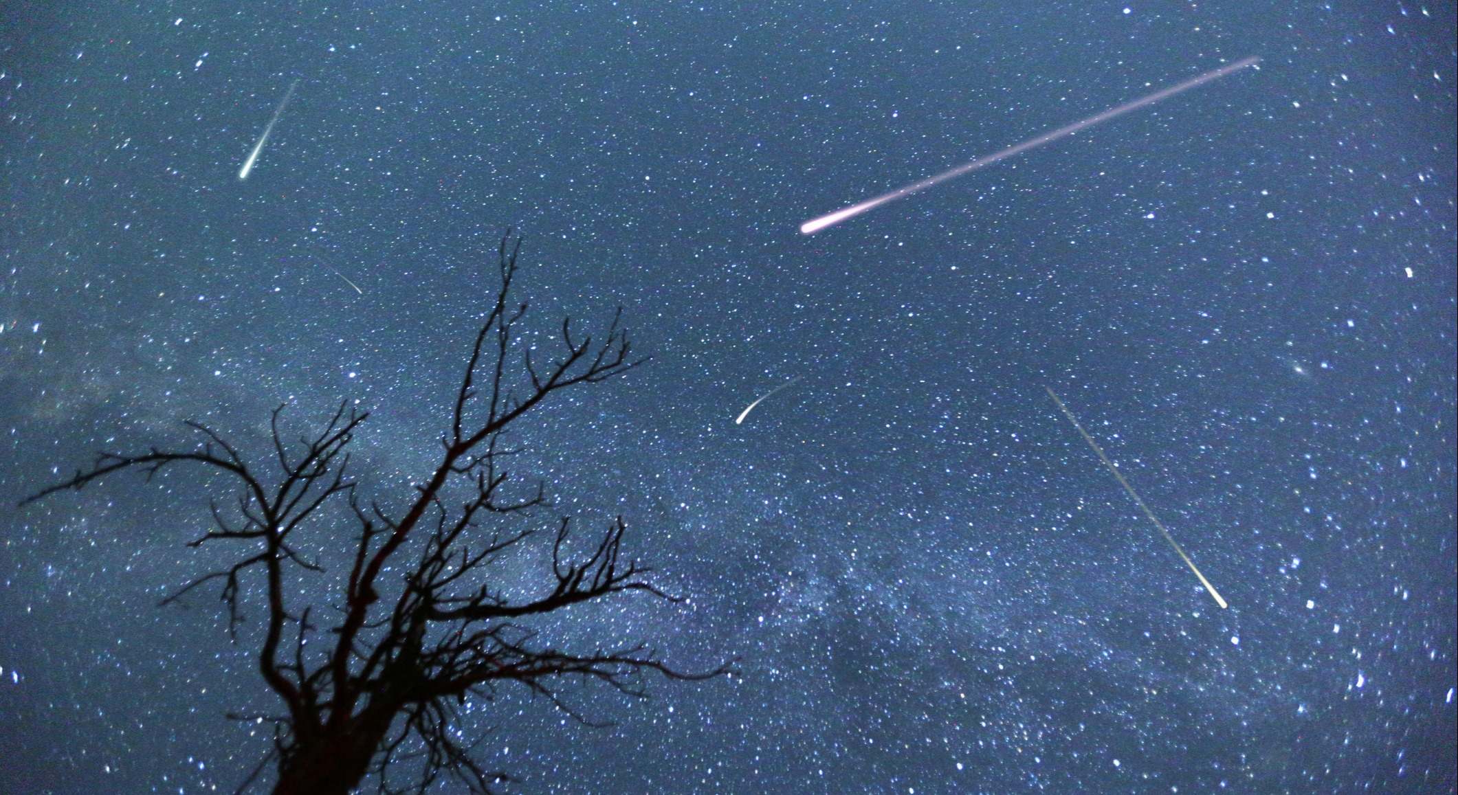 Lluvia de estrellas durante el verano 2024. / Foto: iStock
