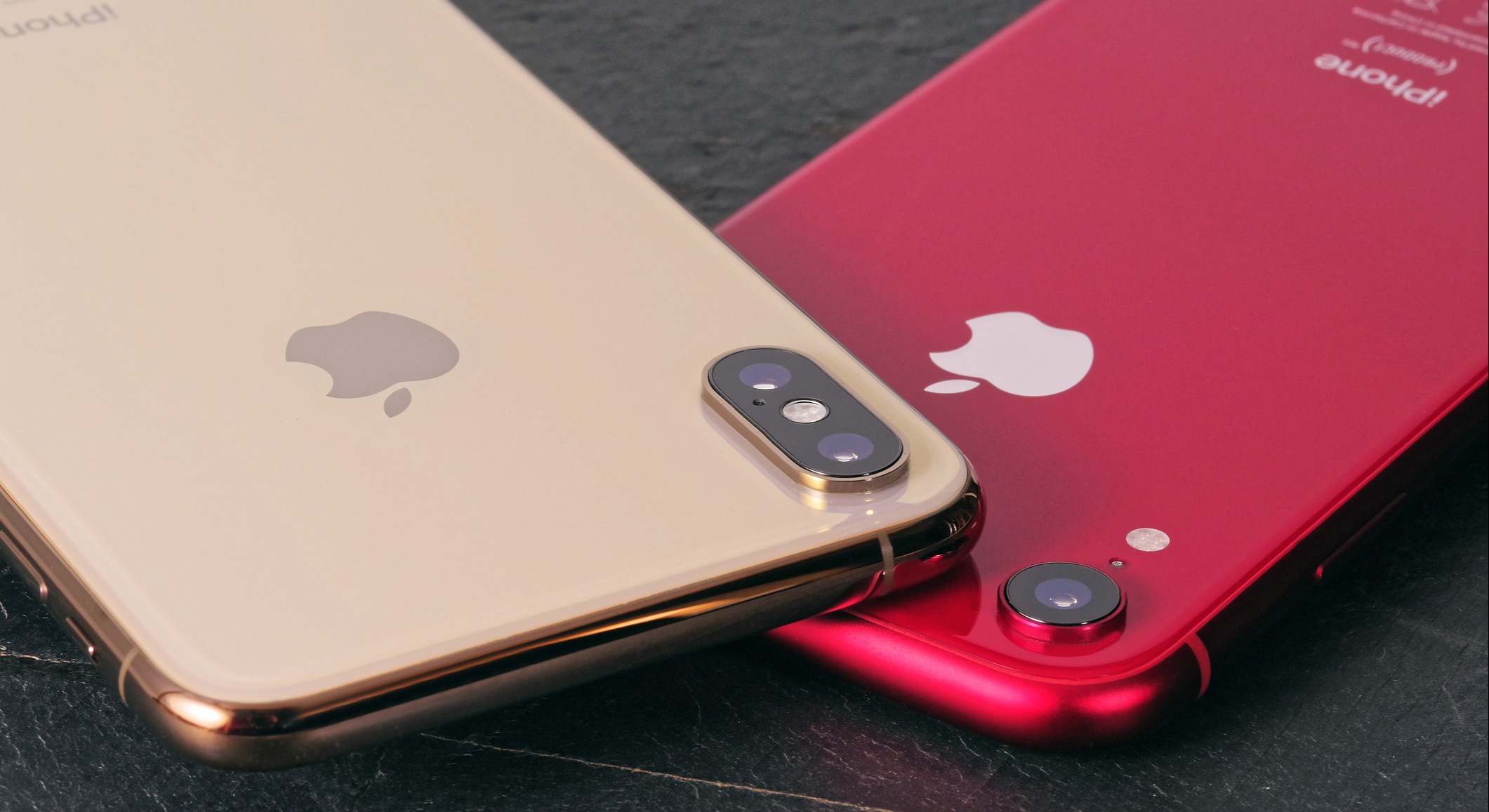 Dos iPhone de Apple. Foto: Dreamstime