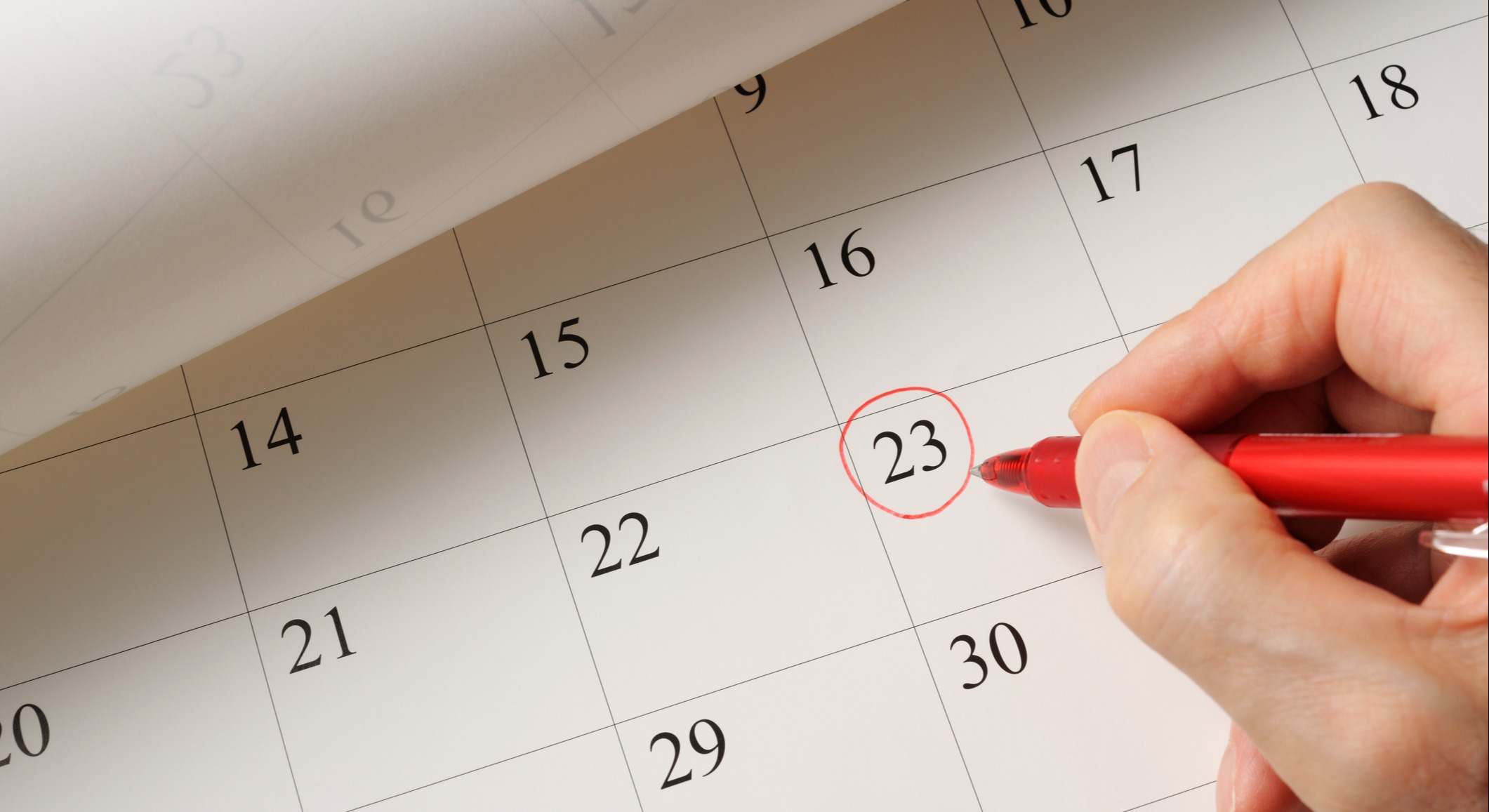 Calendario laboral. / Foto: iStock