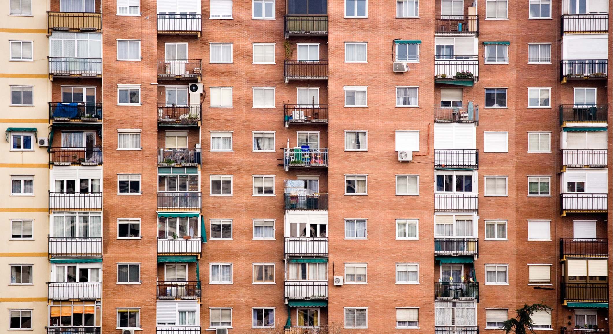 Bloque de edificios en España. / Foto: iStock