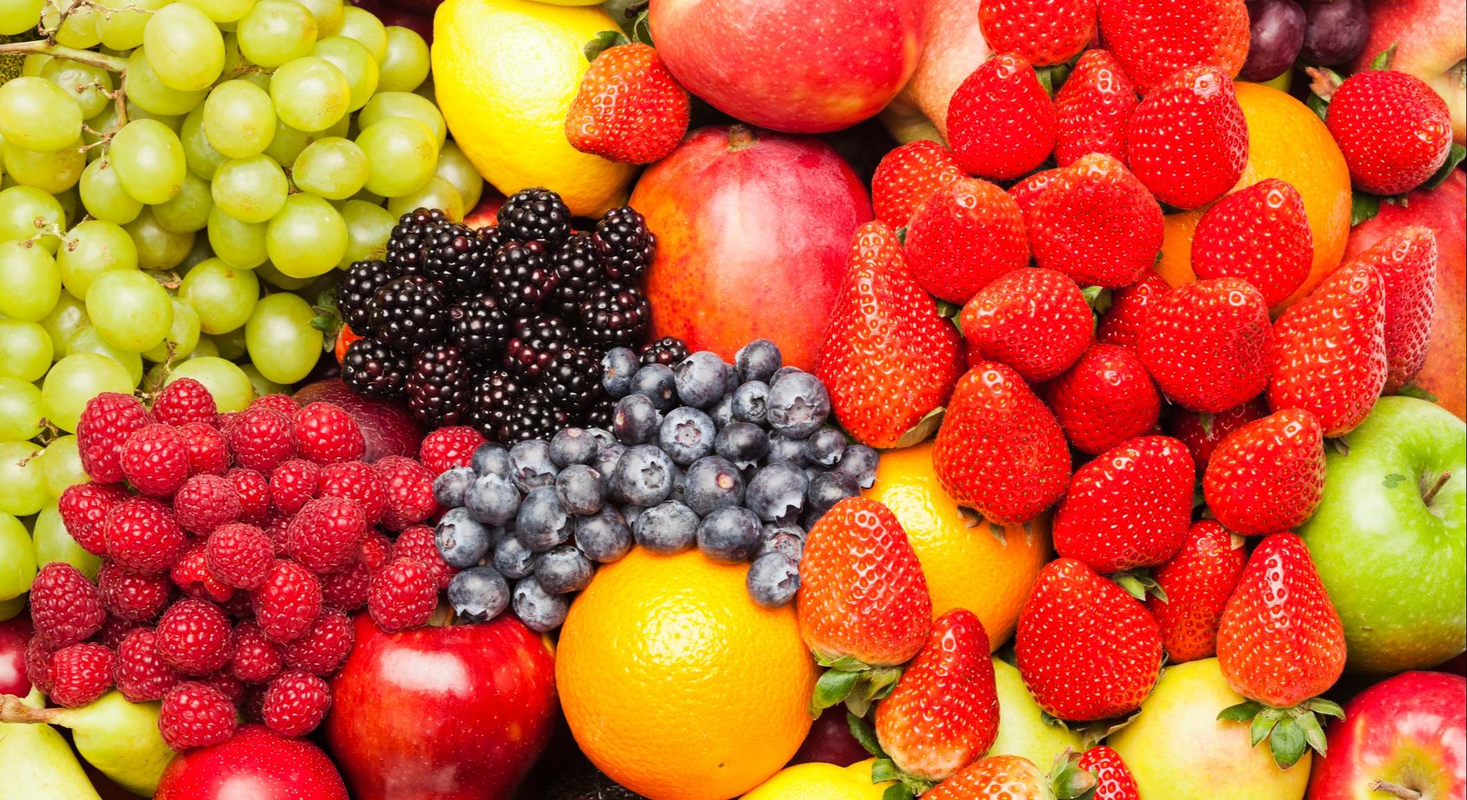 Variedad de frutas